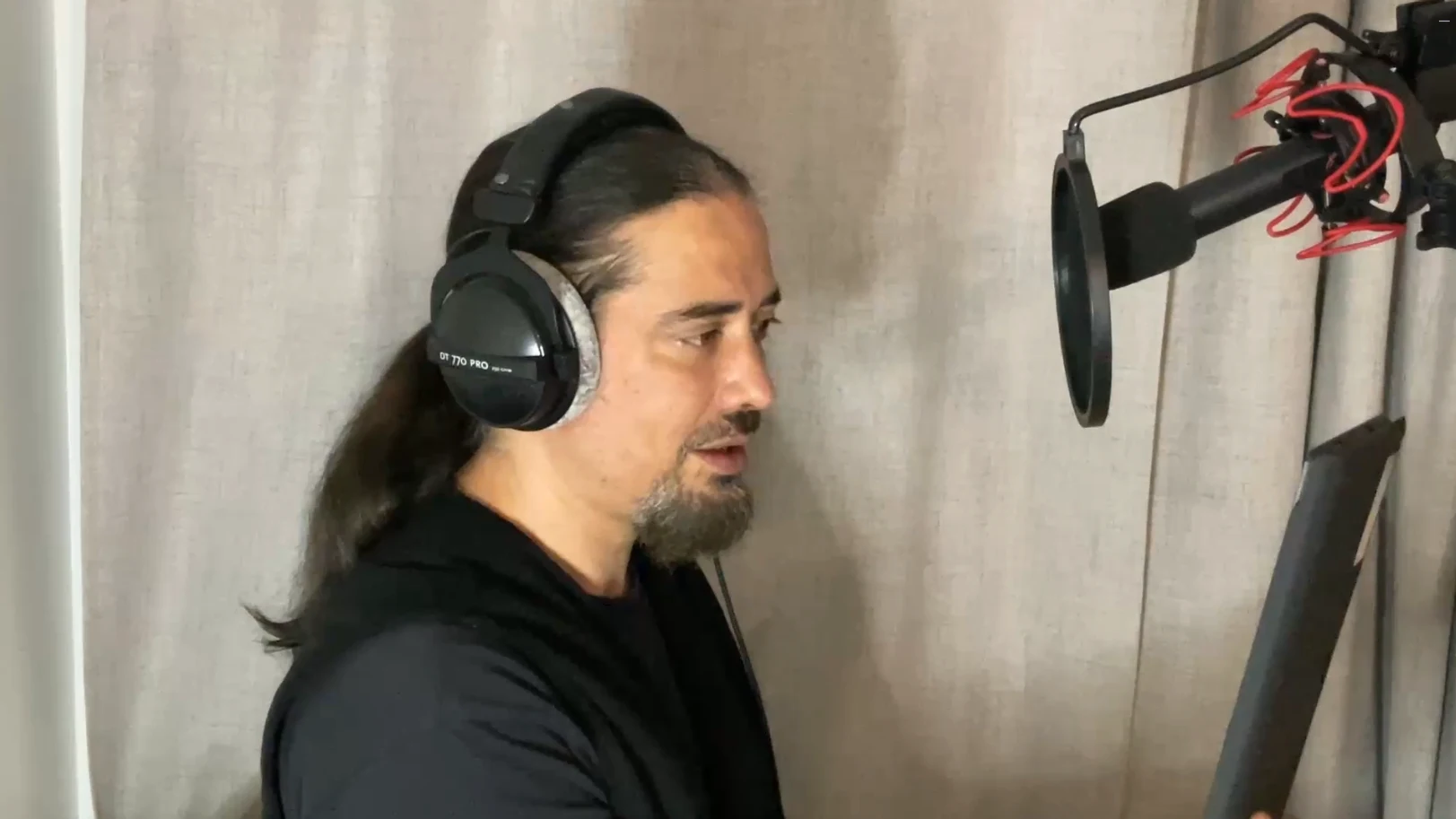 Behind the scenes - making the audiobook