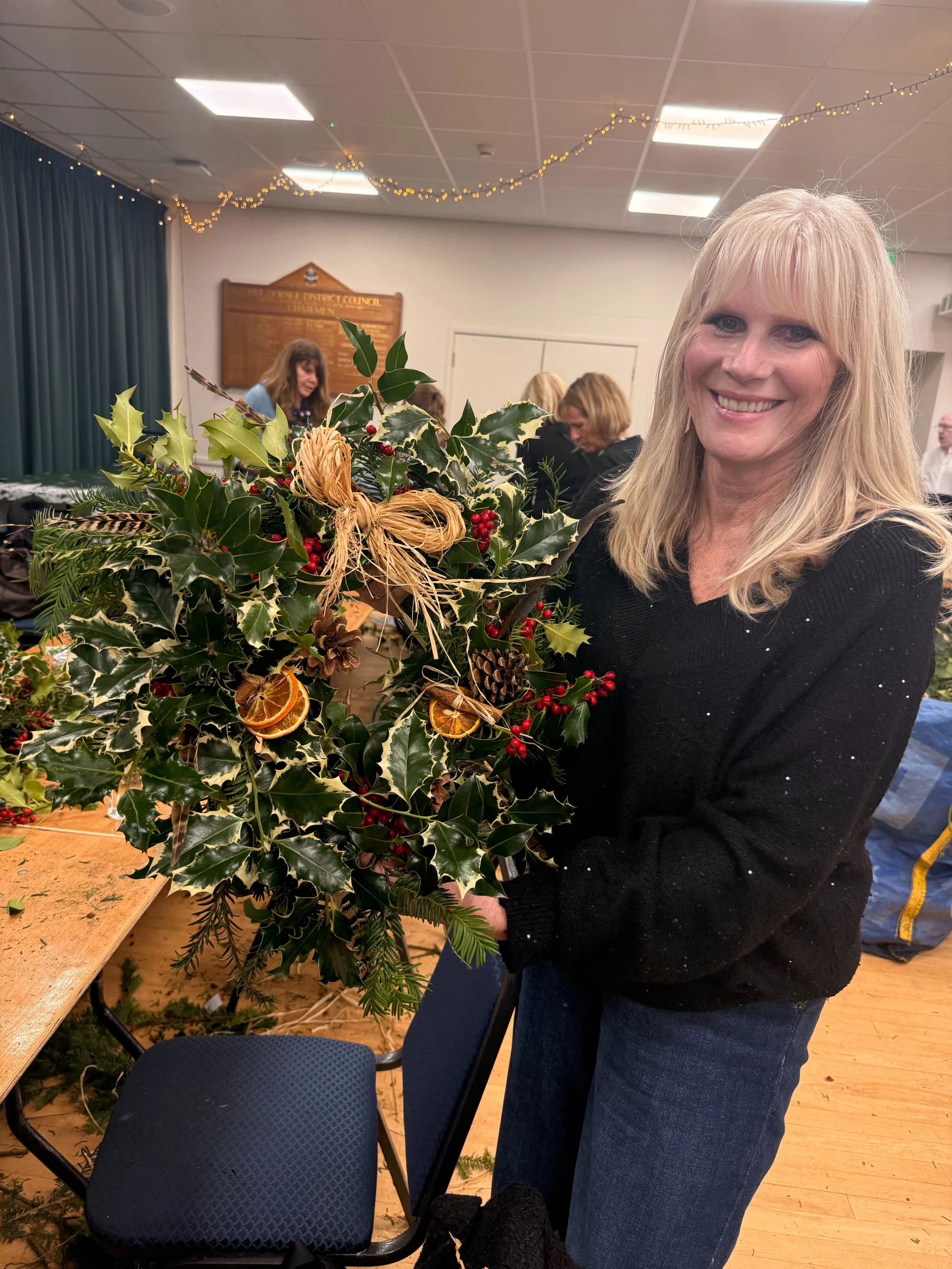 Festive Spirit in Full Bloom as Community Raises Over £2,200 for the Allendale Community Centre, Wimborne