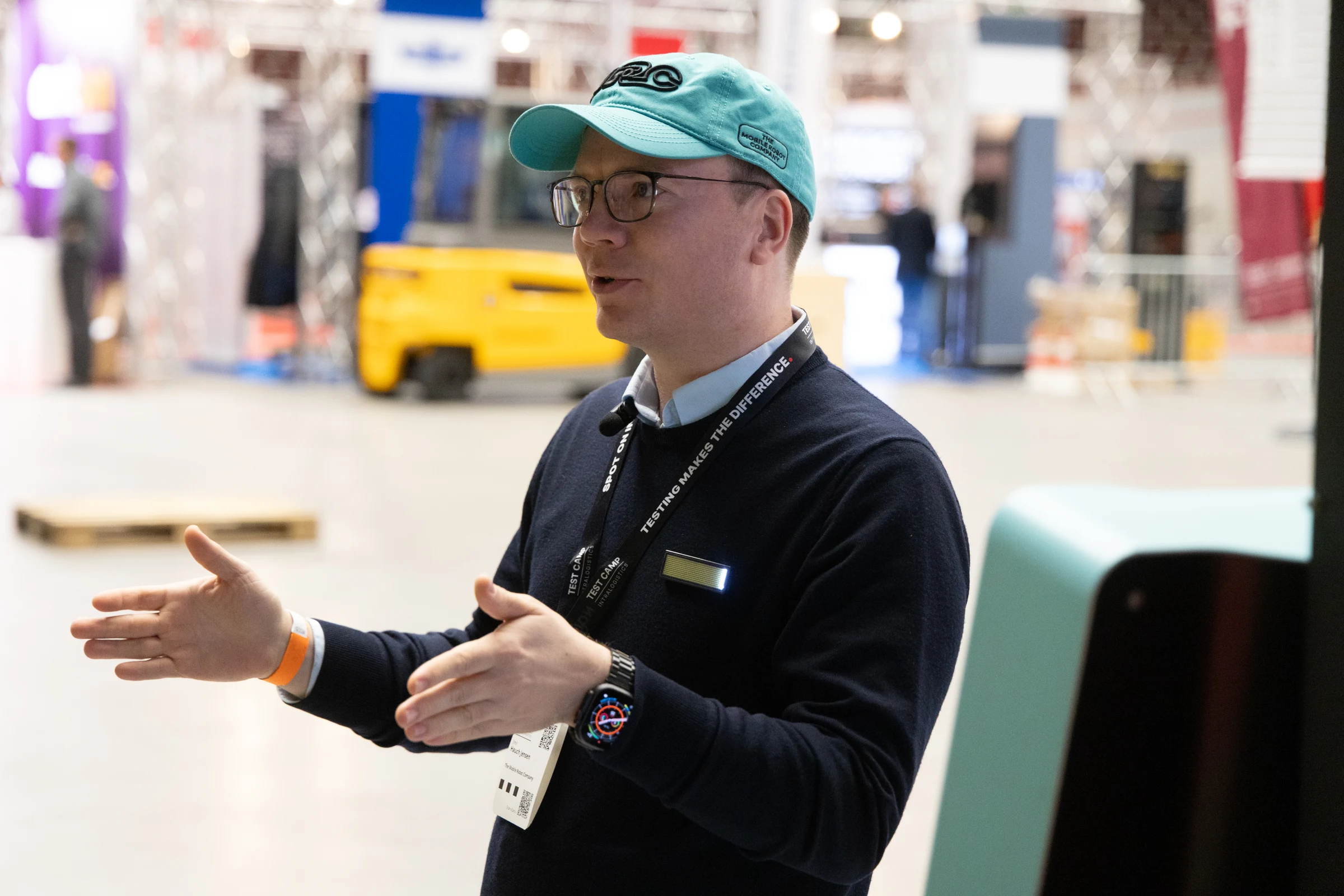 Emil Hauch Jensen, Co-Founder and CEO of The Mobile Robot Company ApS