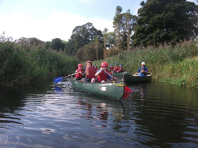 The Michelle Jurd Trust supports adventure training for young people - this group from a local school