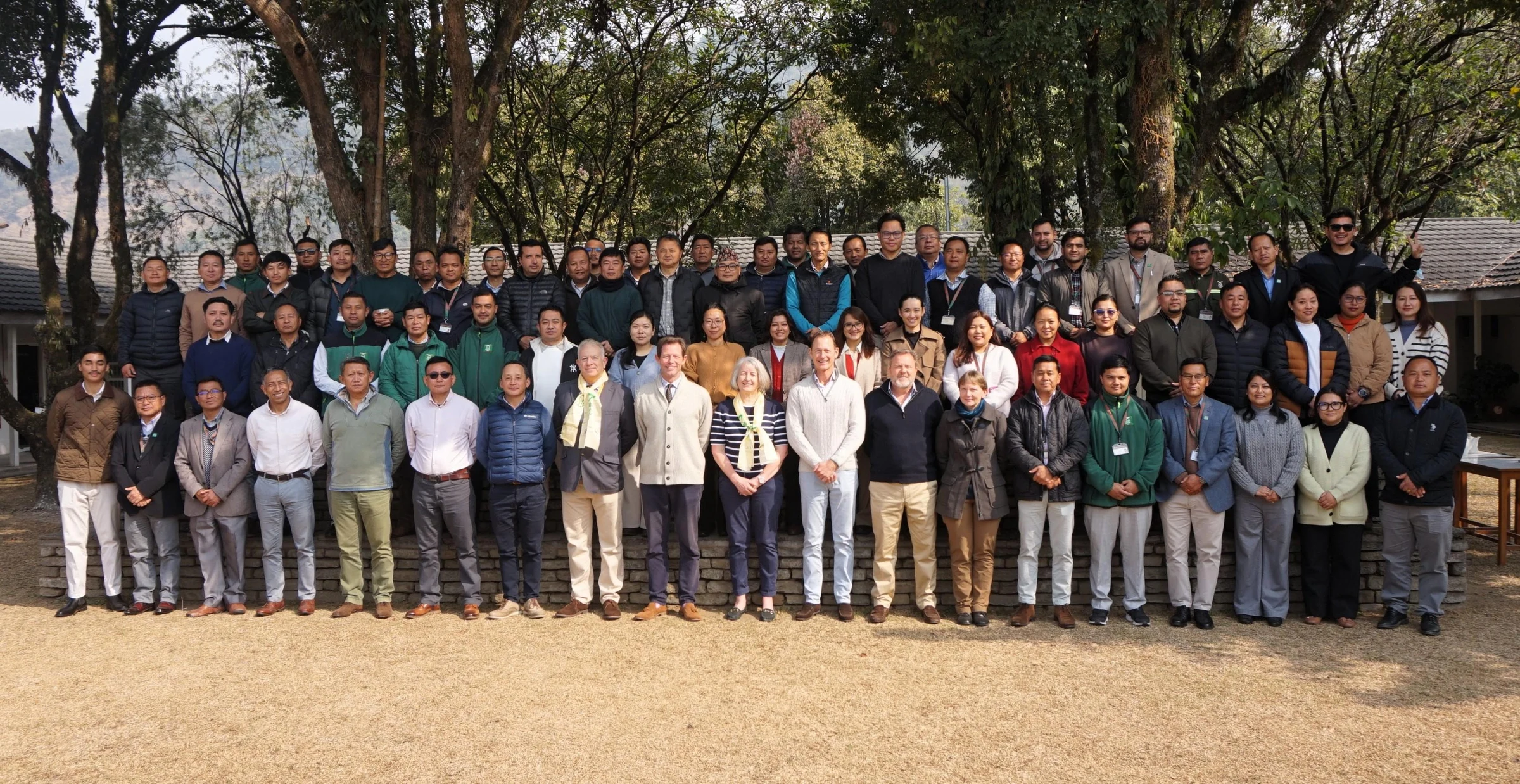 The GWT team lined up before the conference