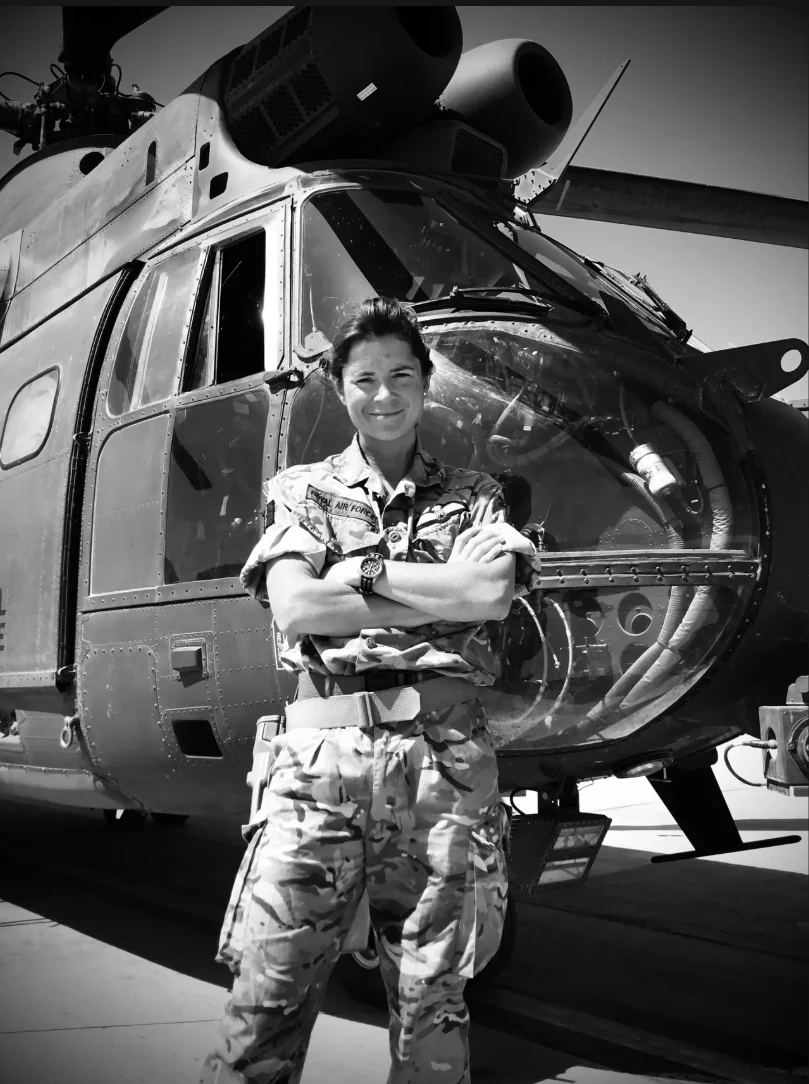 Videos by former RAF pilot Sarah Furness feature on leader-Connect