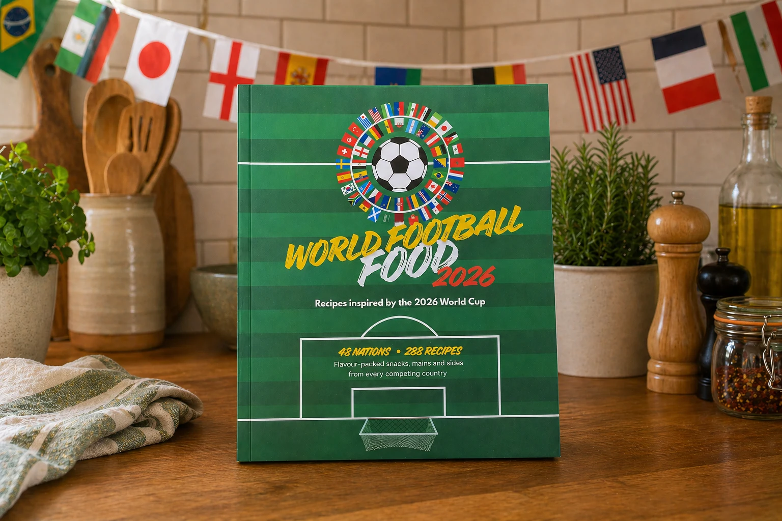 World Football Food - the perfect kitchen companion for the World Cup