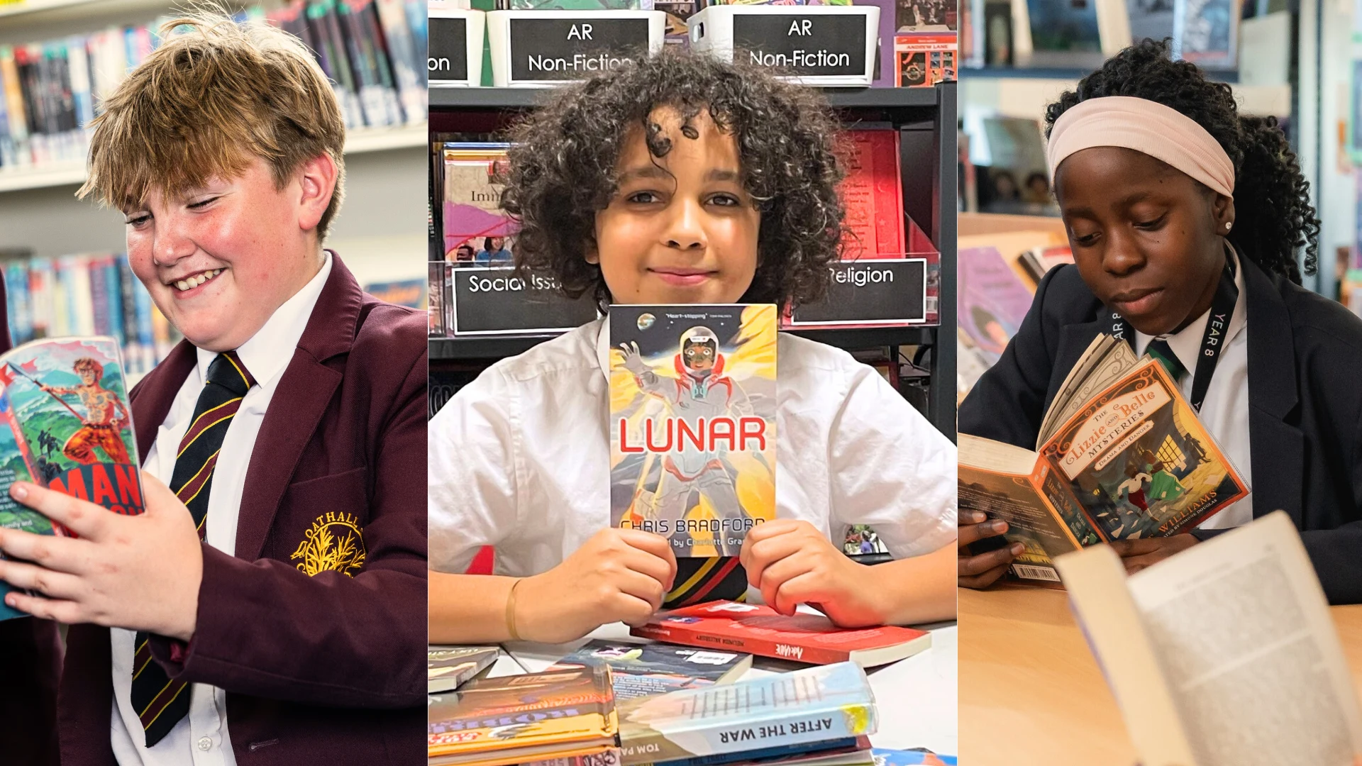 School Library Association and Barrington Stoke launch new Reader of the Year Award in the National Year of Reading
