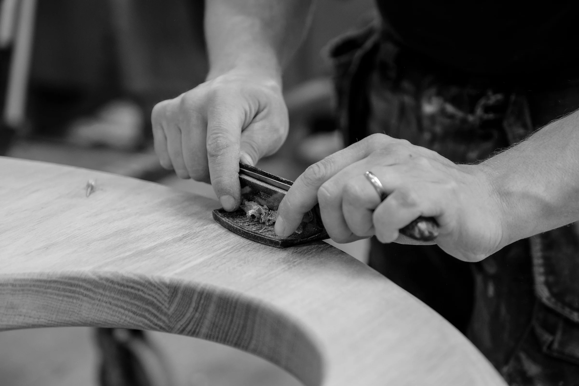 Handcrafting Kitchens in their workshop