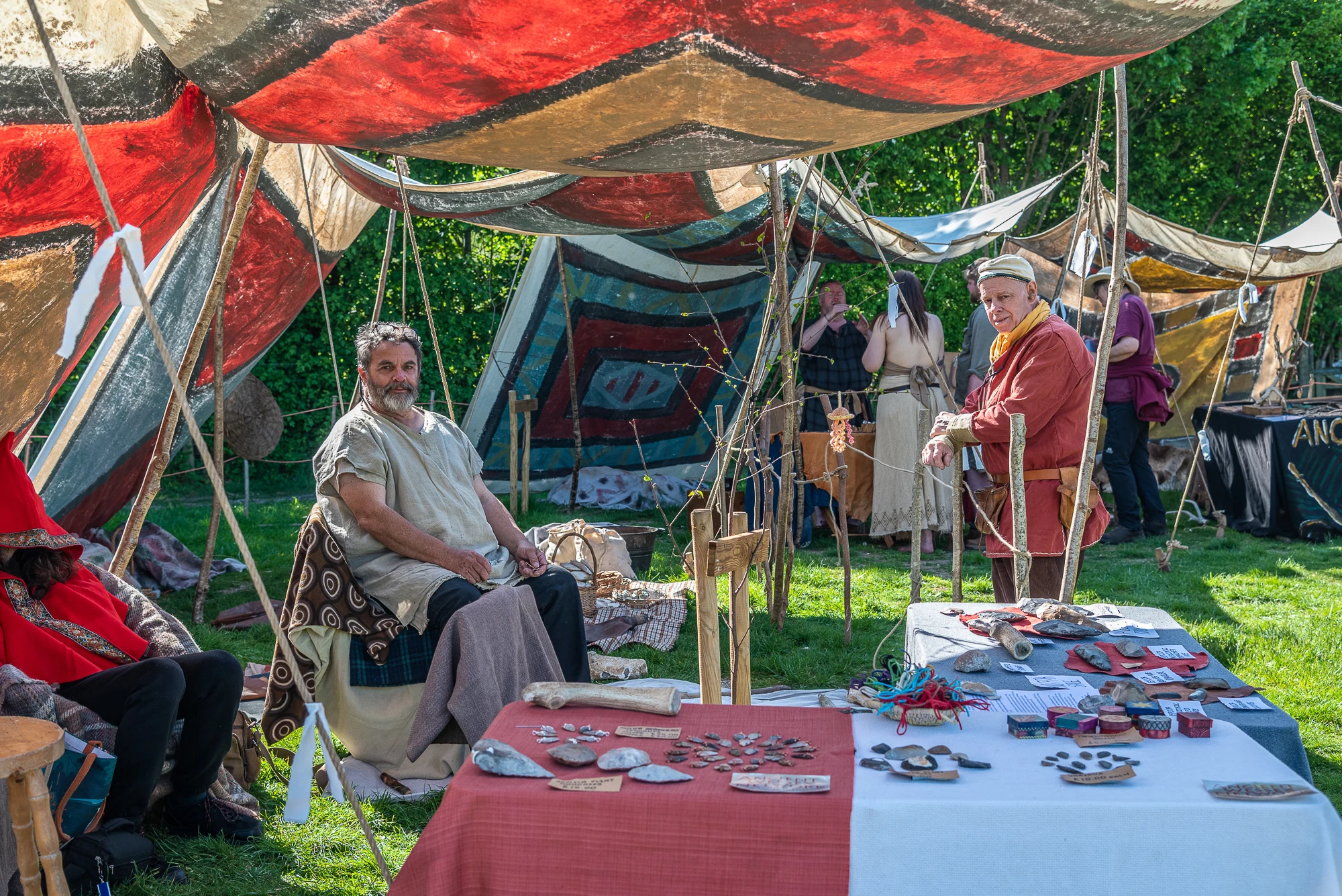 Reenactors from history