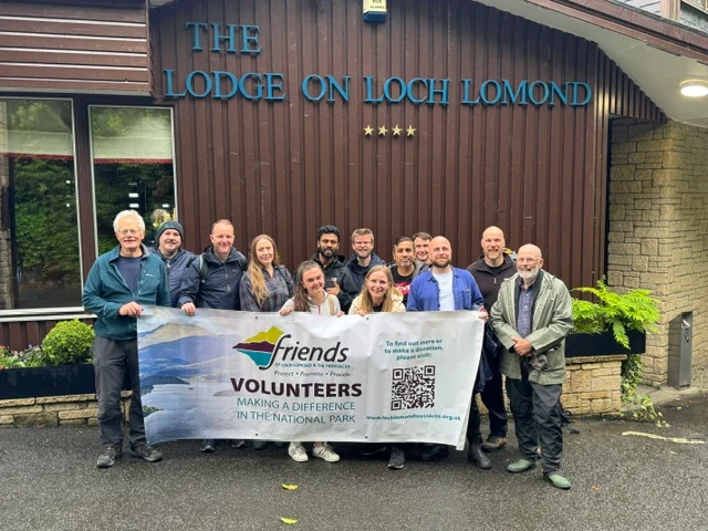 Volunteers At Lodge On Loch Lomond