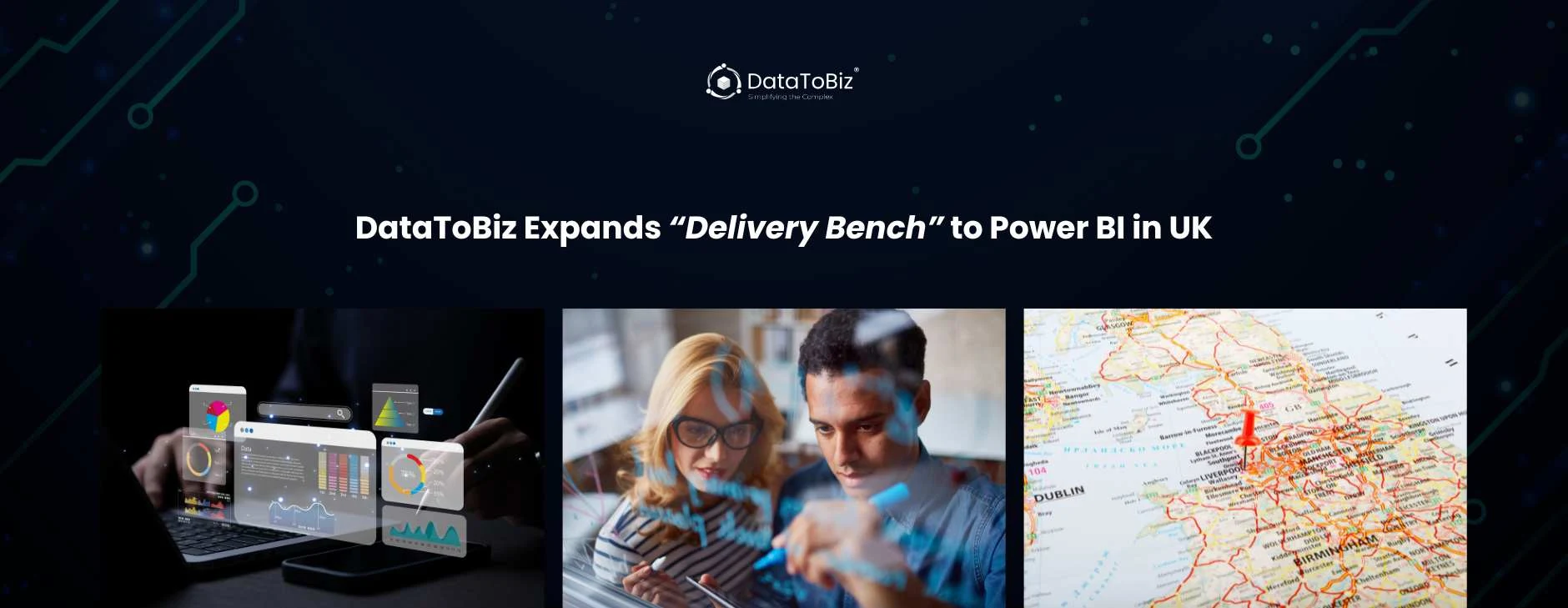 DataToBiz UK Delivery Bench PR Image