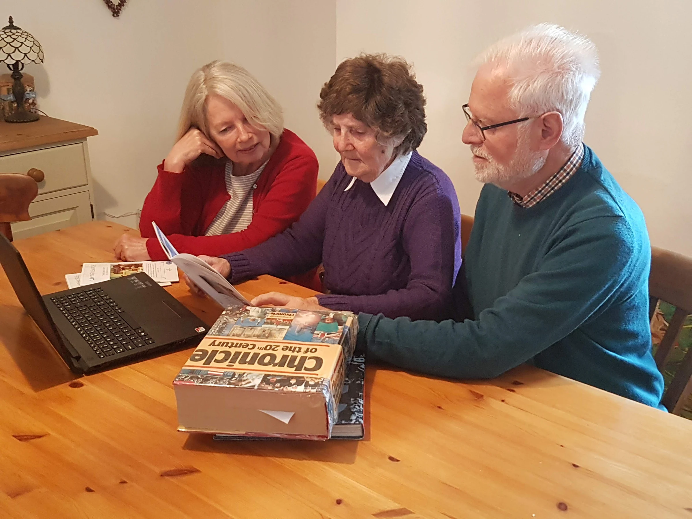 Affordable New "At Home" Reminiscence Subscription Service to help older UK adults make new friends. and reduce loneliness.