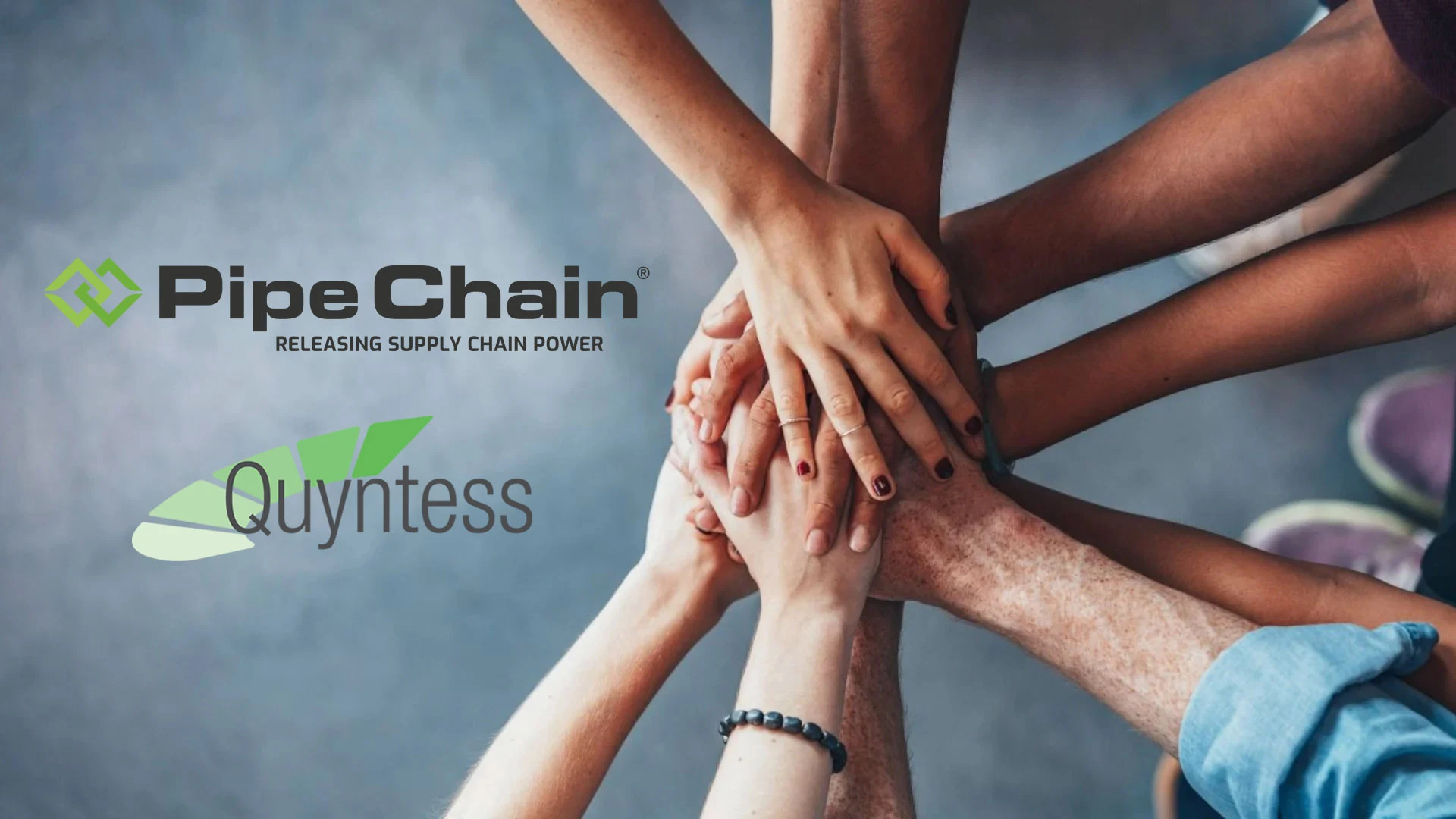 PipeChain and Quyntess Logos