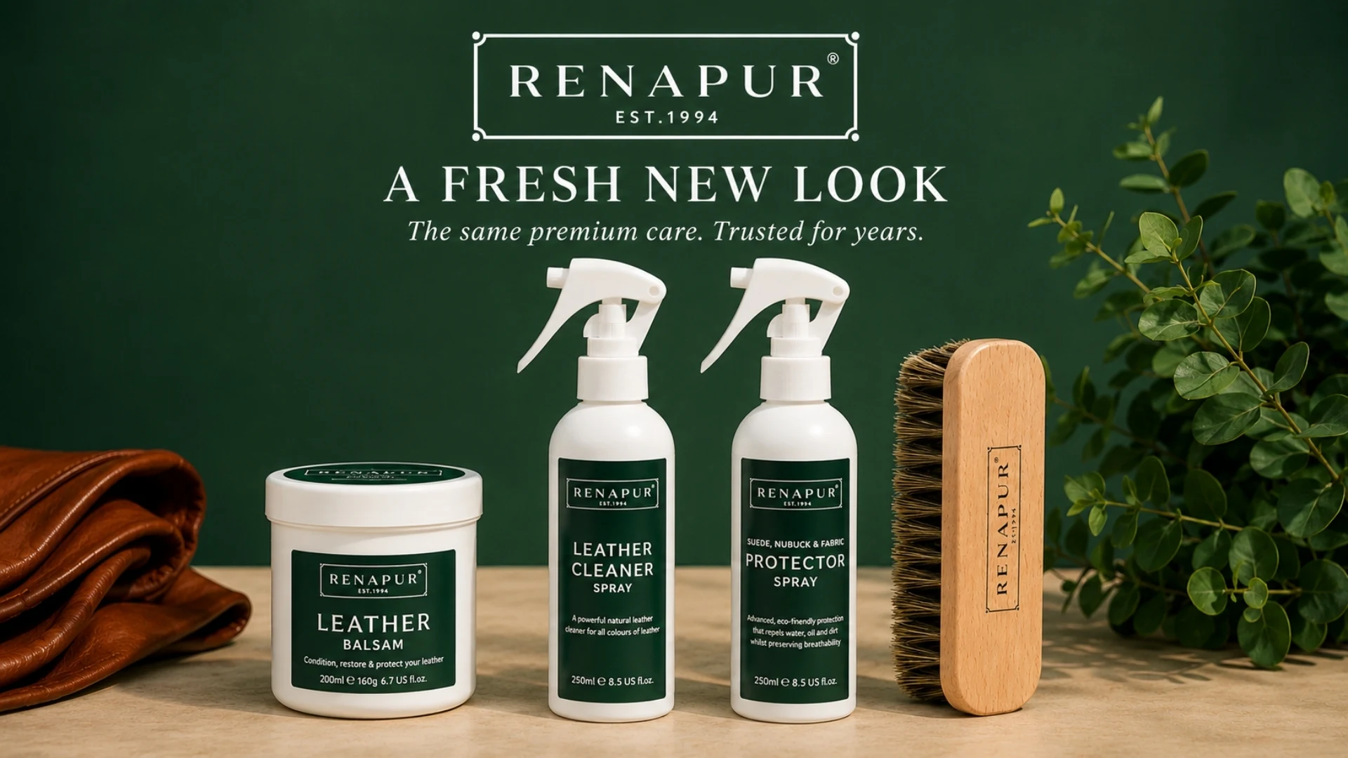 30 years of Renapur, now with a fresh new look.