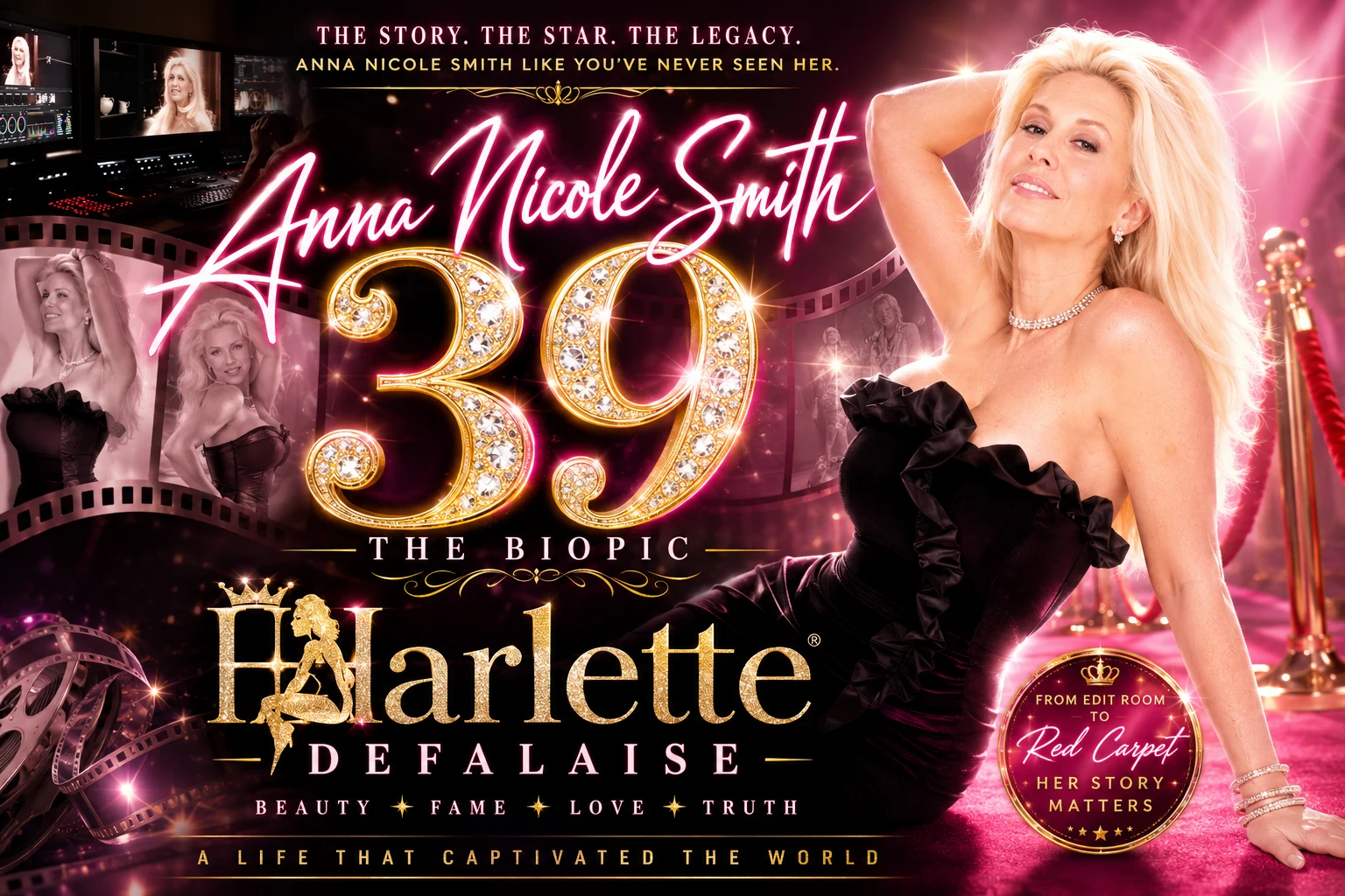 Harlette DeFalaise in 39 Biopic