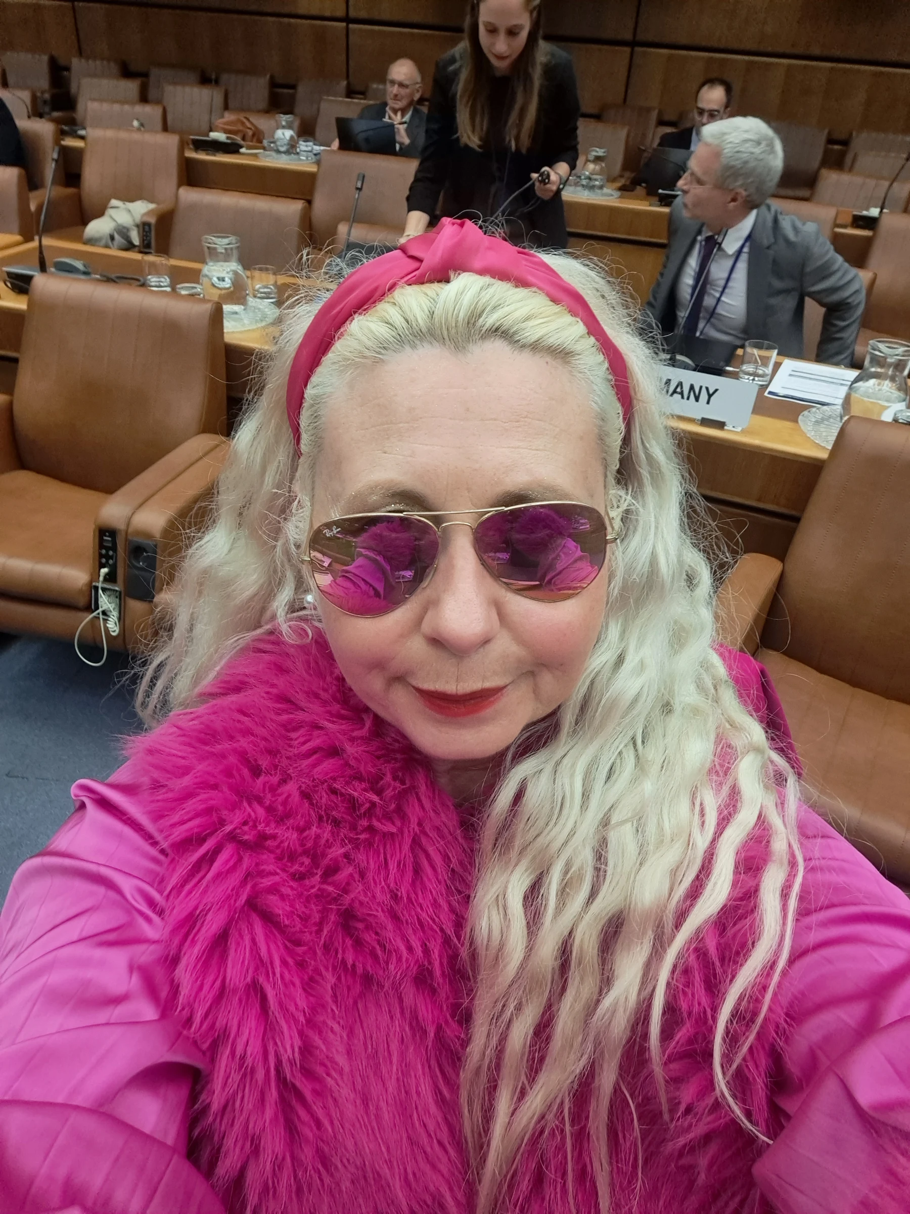Harlette attends IAEA UNOOSA meeting