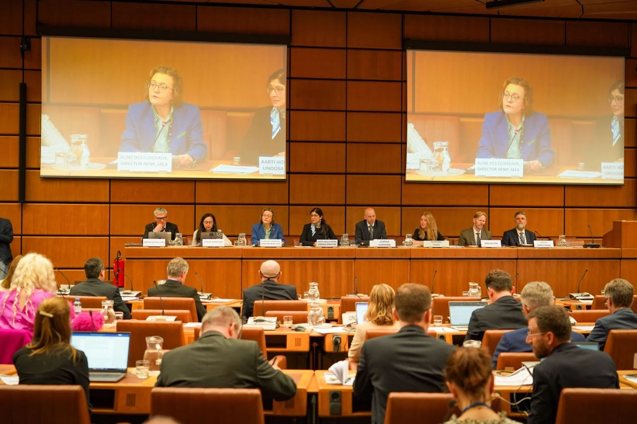Harlette attends IAEA UNOOSA meeting