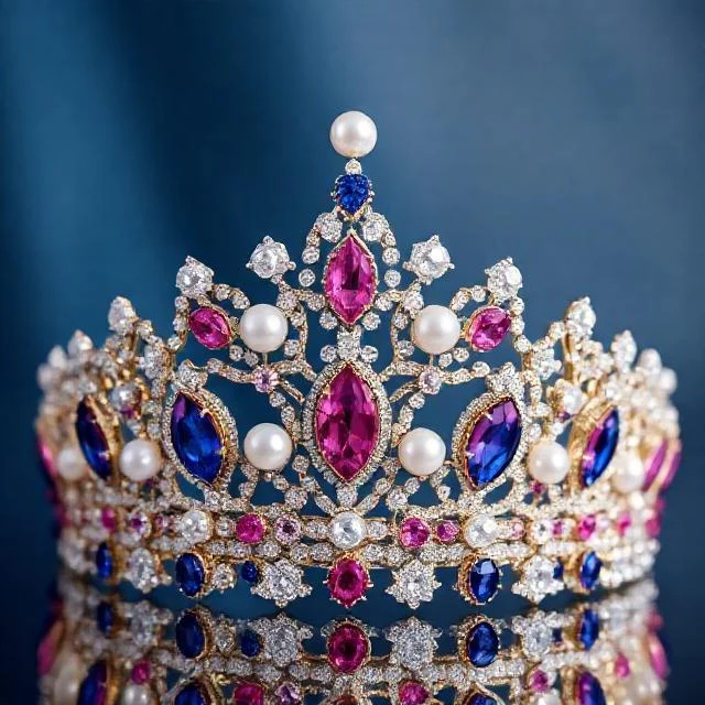 Harlette Haute Joaillerie White Tie Tiara
