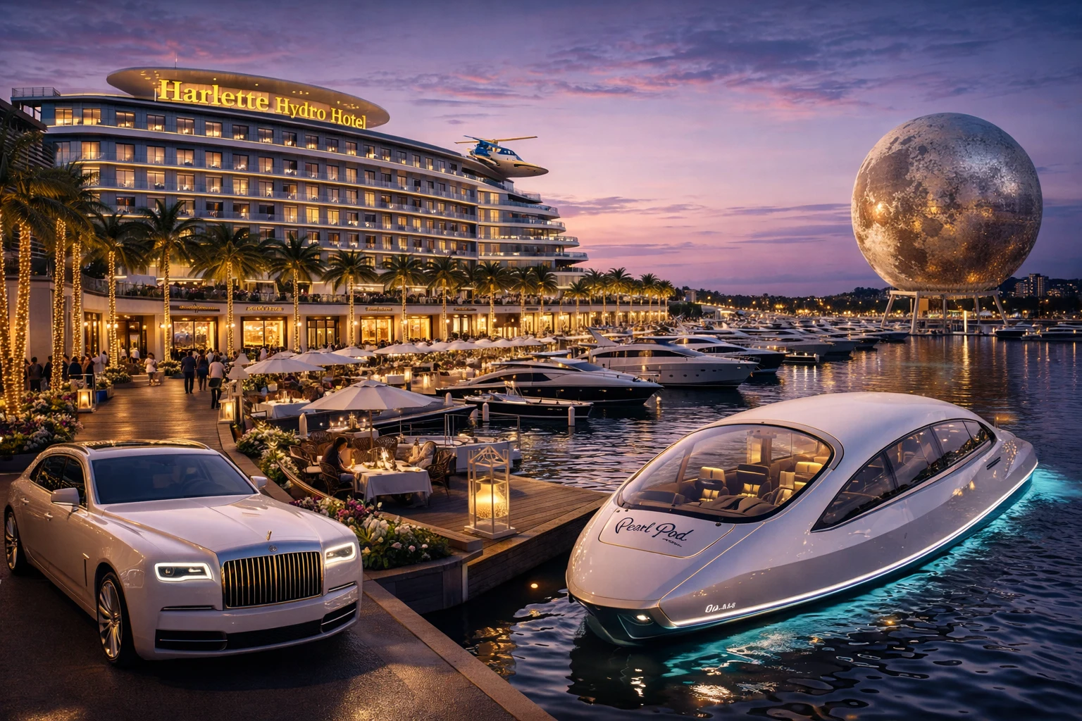 Harlette Hydro Hotel Harlette Pearl Pods