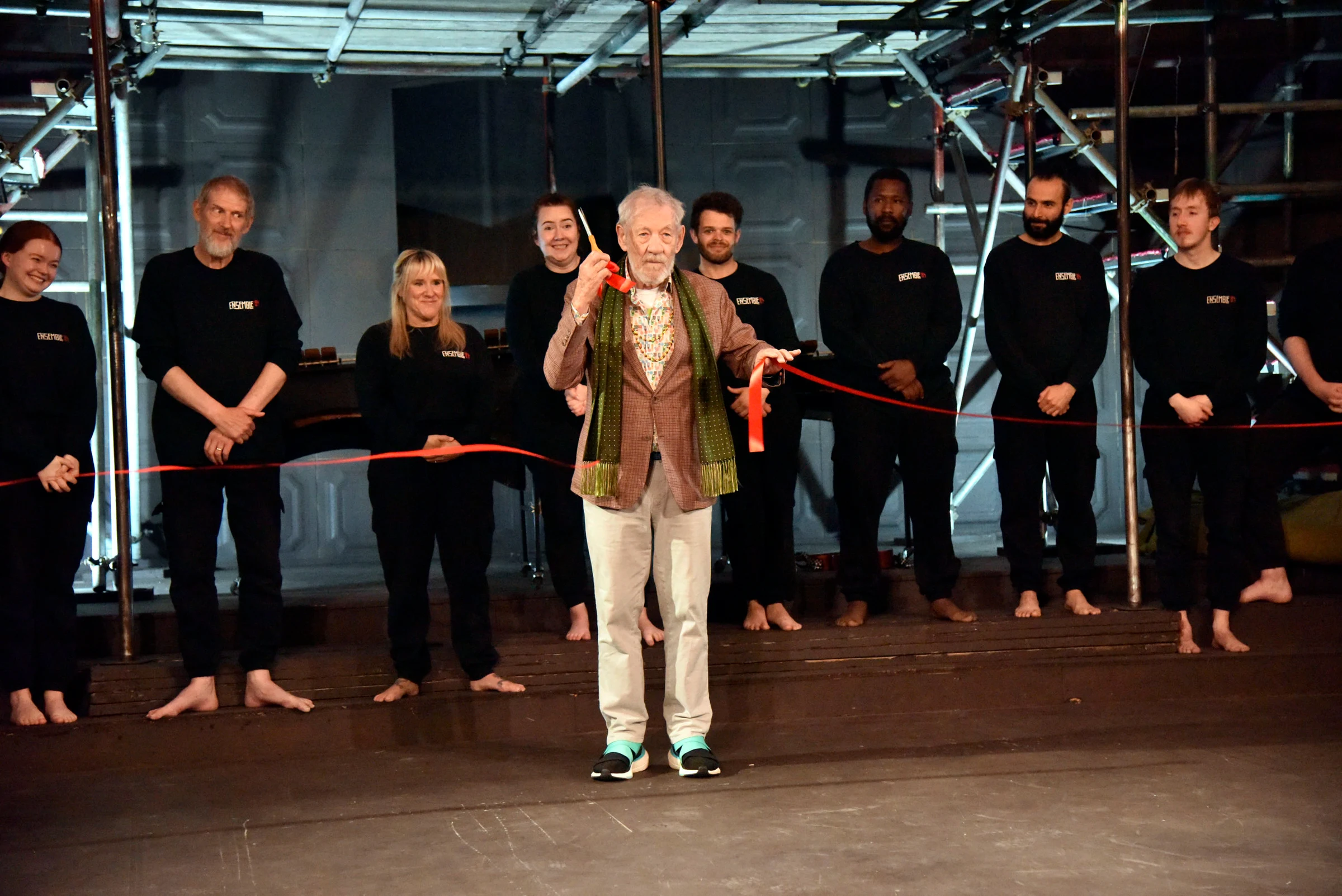 Sir Ian McKellen officially opens The Playhouse, the home of Ensemble 84 on 16th May 2026