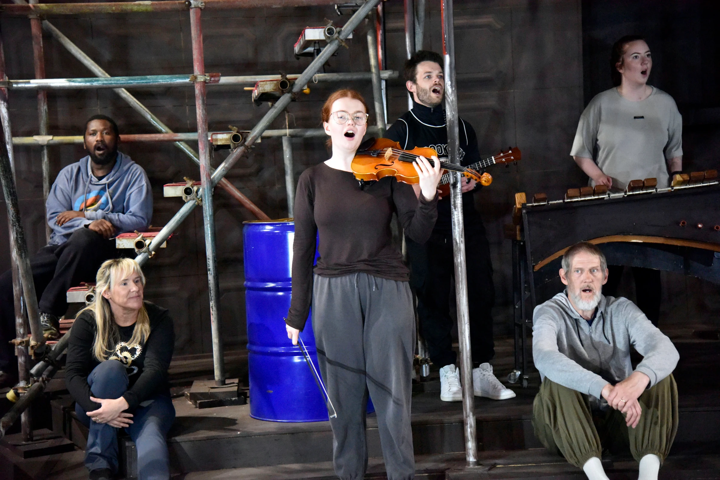 The Ensemble 84 cast is uniquely made up of actors who live in County Durham and are then offered a period of training before performing.