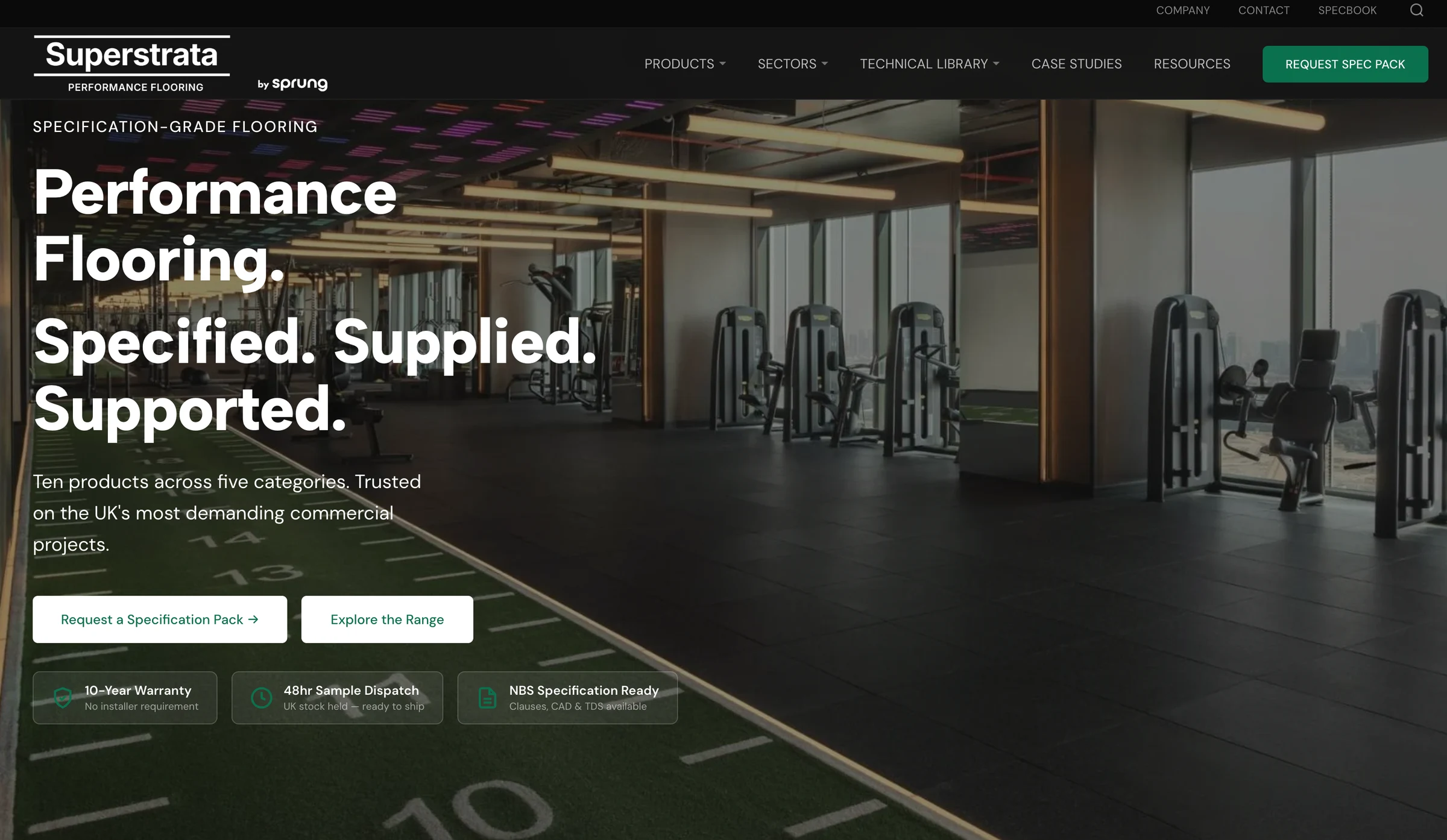 Superstrata Website
