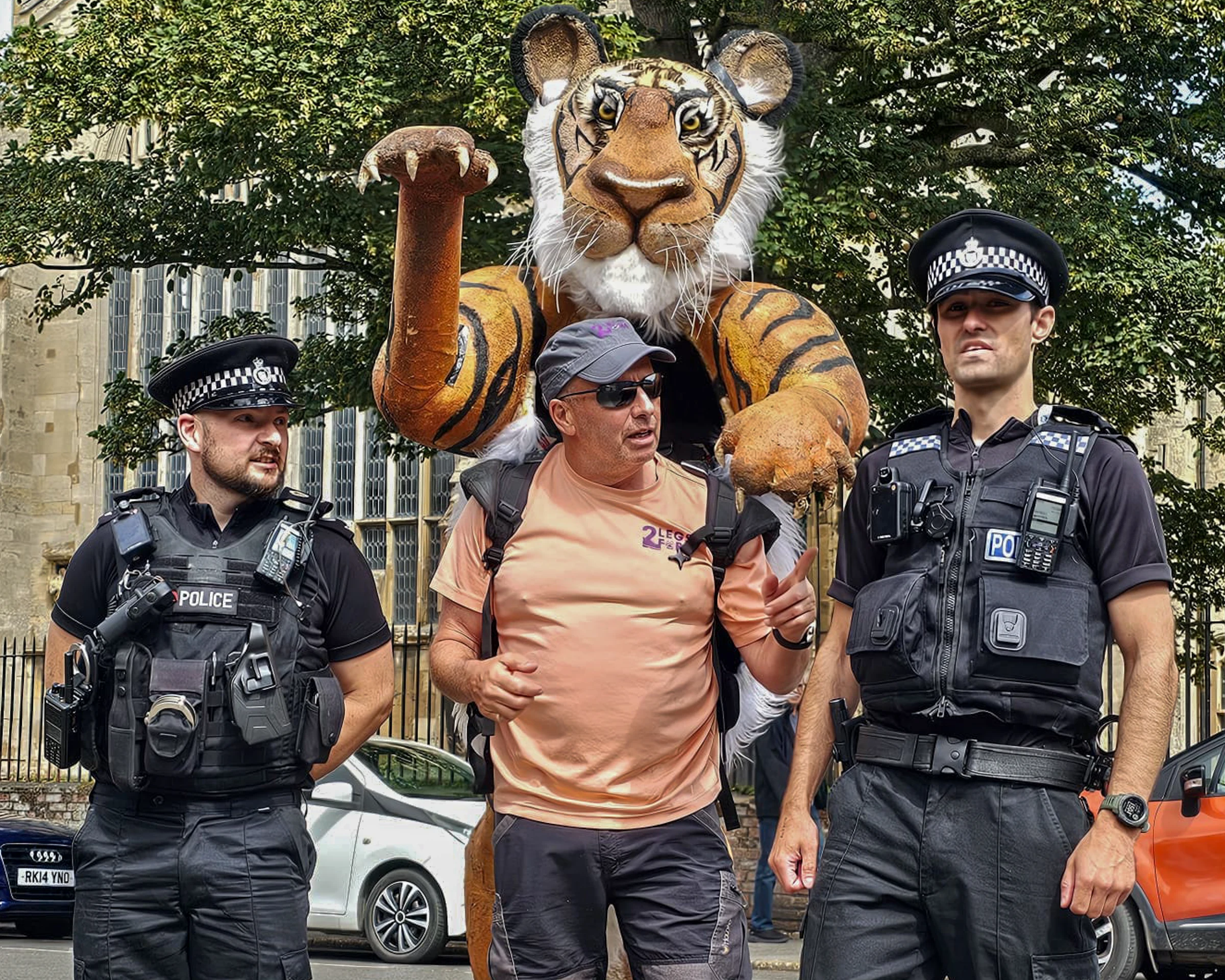 “The Odyssey we should all be following”: Tiger man reaches halfway in epic 1,000-mile walk
