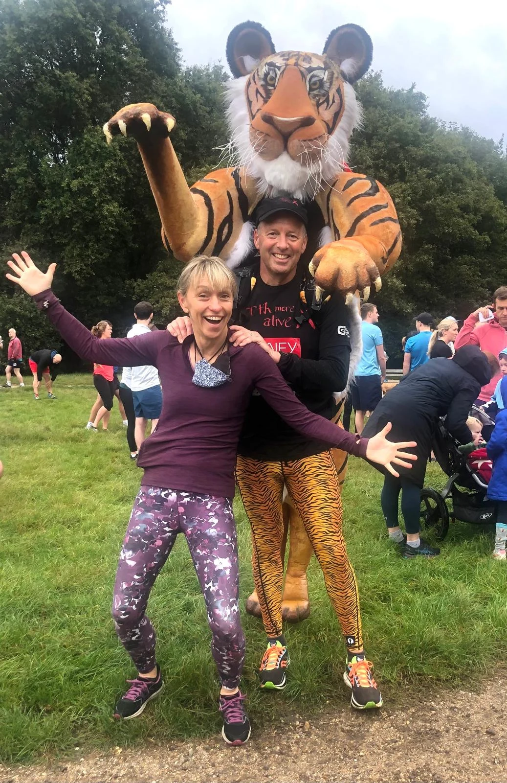 Paul Goldtsein with good friend Michael Strachan