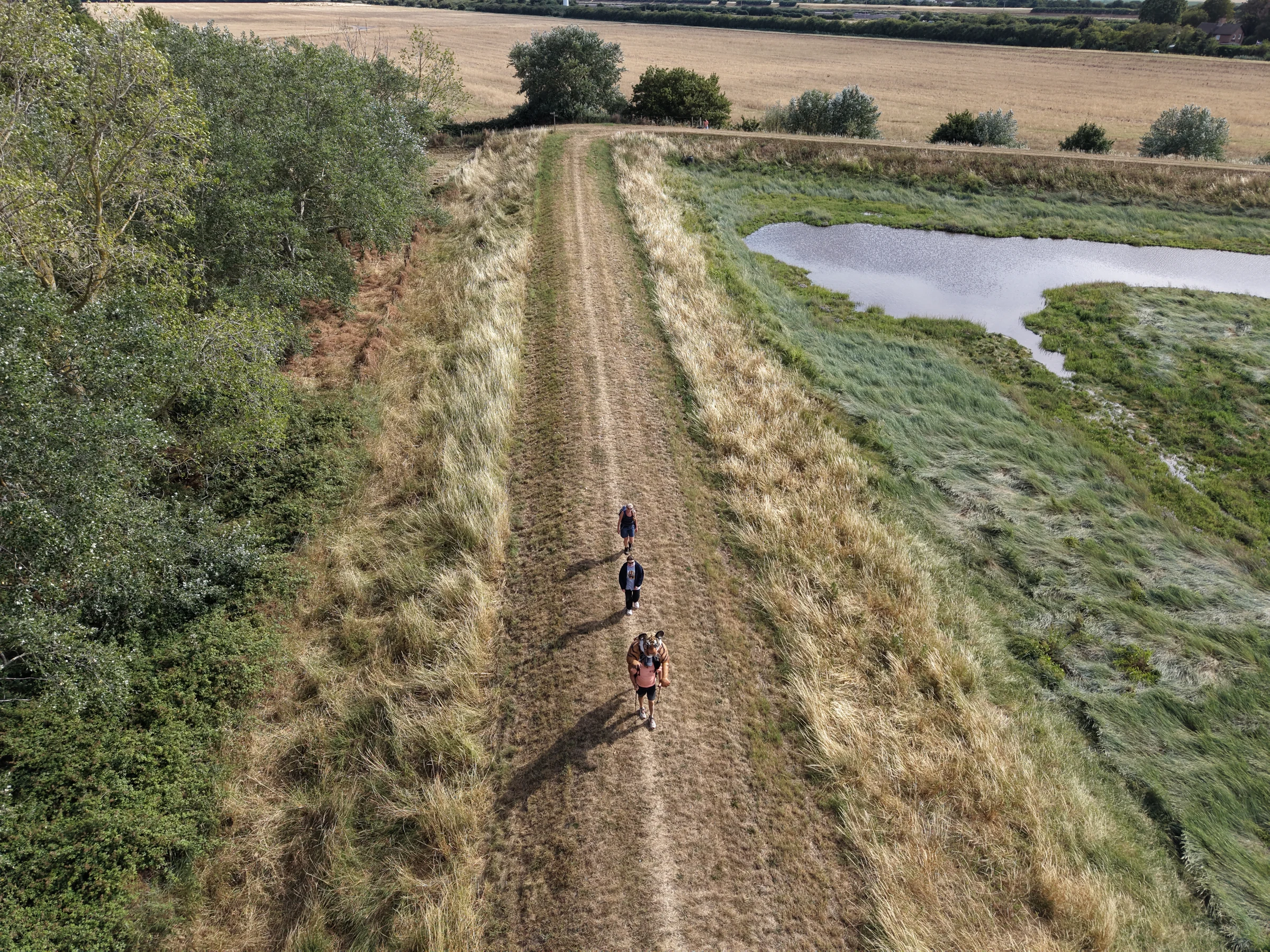 Aerial view - credit Rachel + Barry Chapman