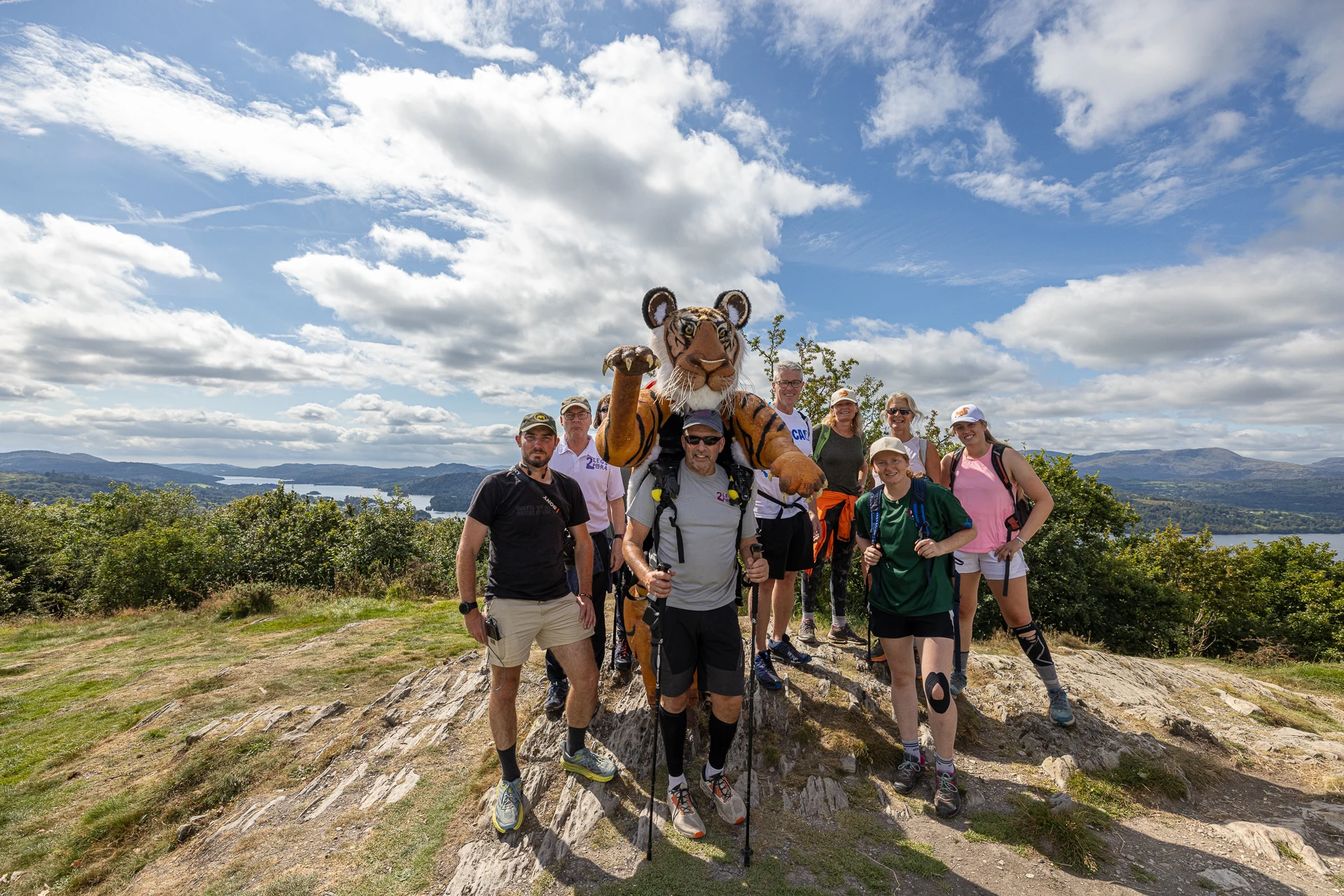 LOOK OUT, NORFOLK... THERE'S A 9FT TIGER HEADING YOUR WAY