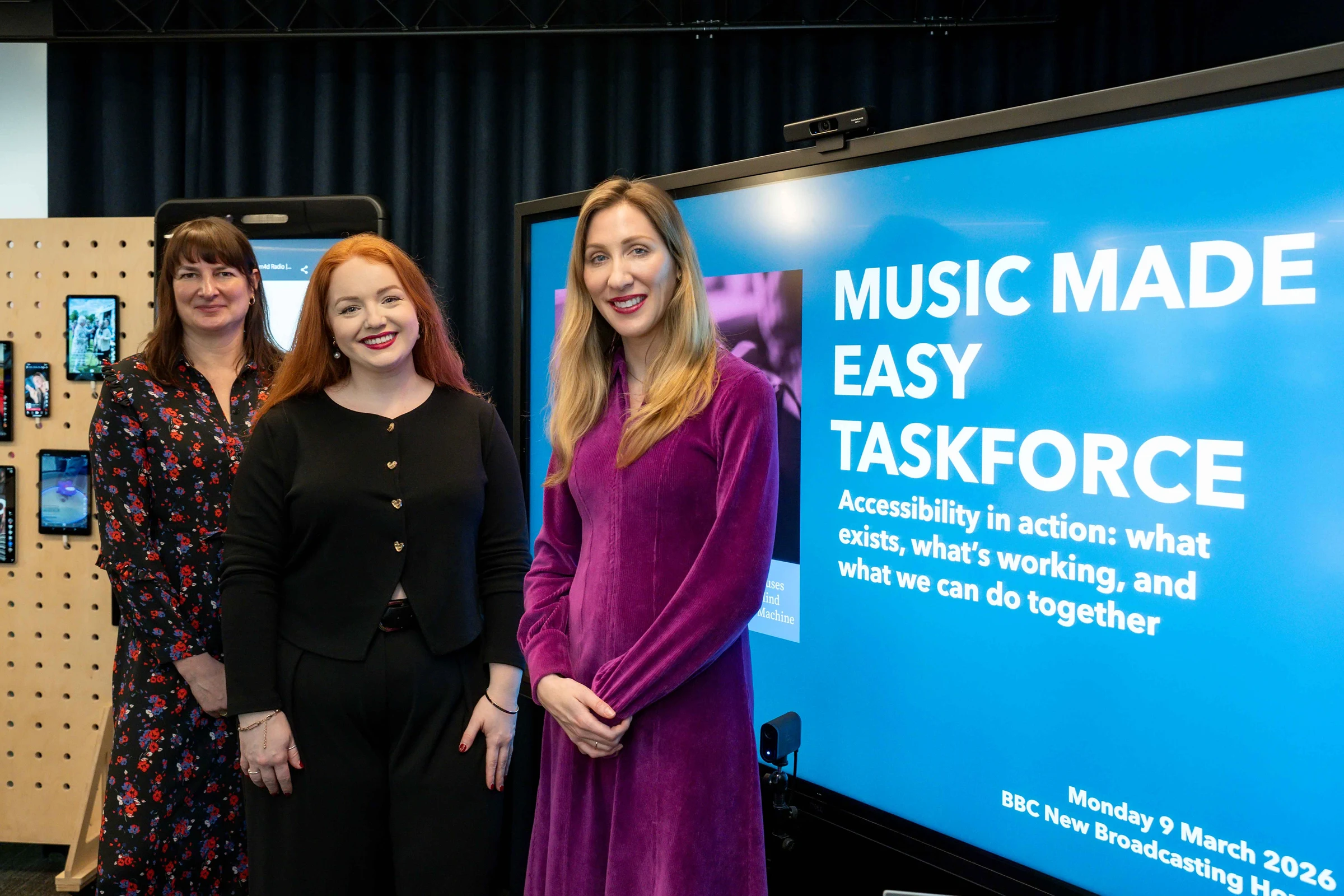 The Music for Dementia team at the Music Made Easy Taskforce roundtable in March 2026