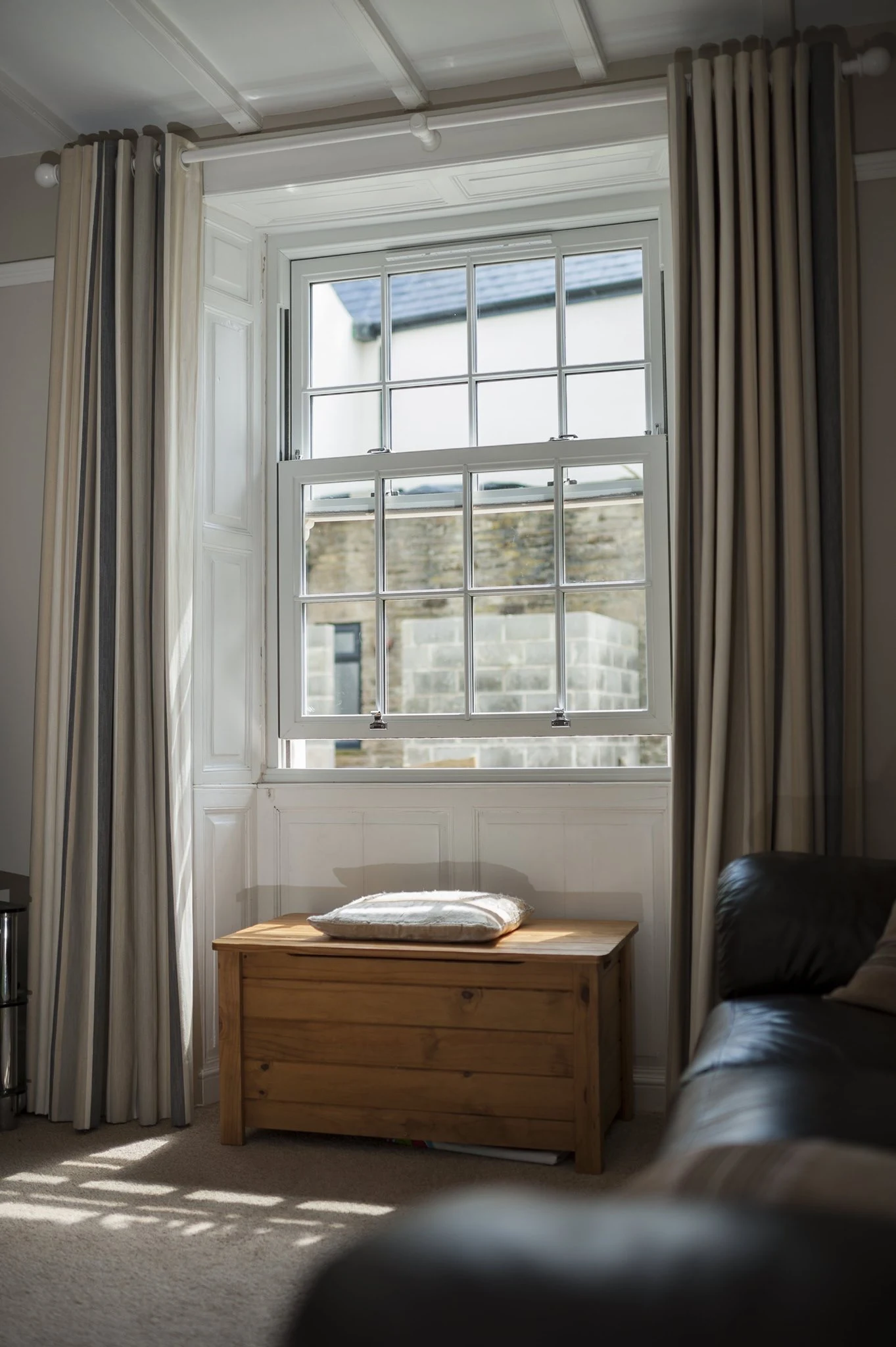 UPVC sash window