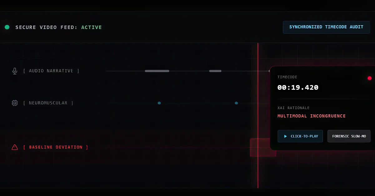 FACS PROMIMIK Behavioral Forensic Intelligence Enterprise Dashboard