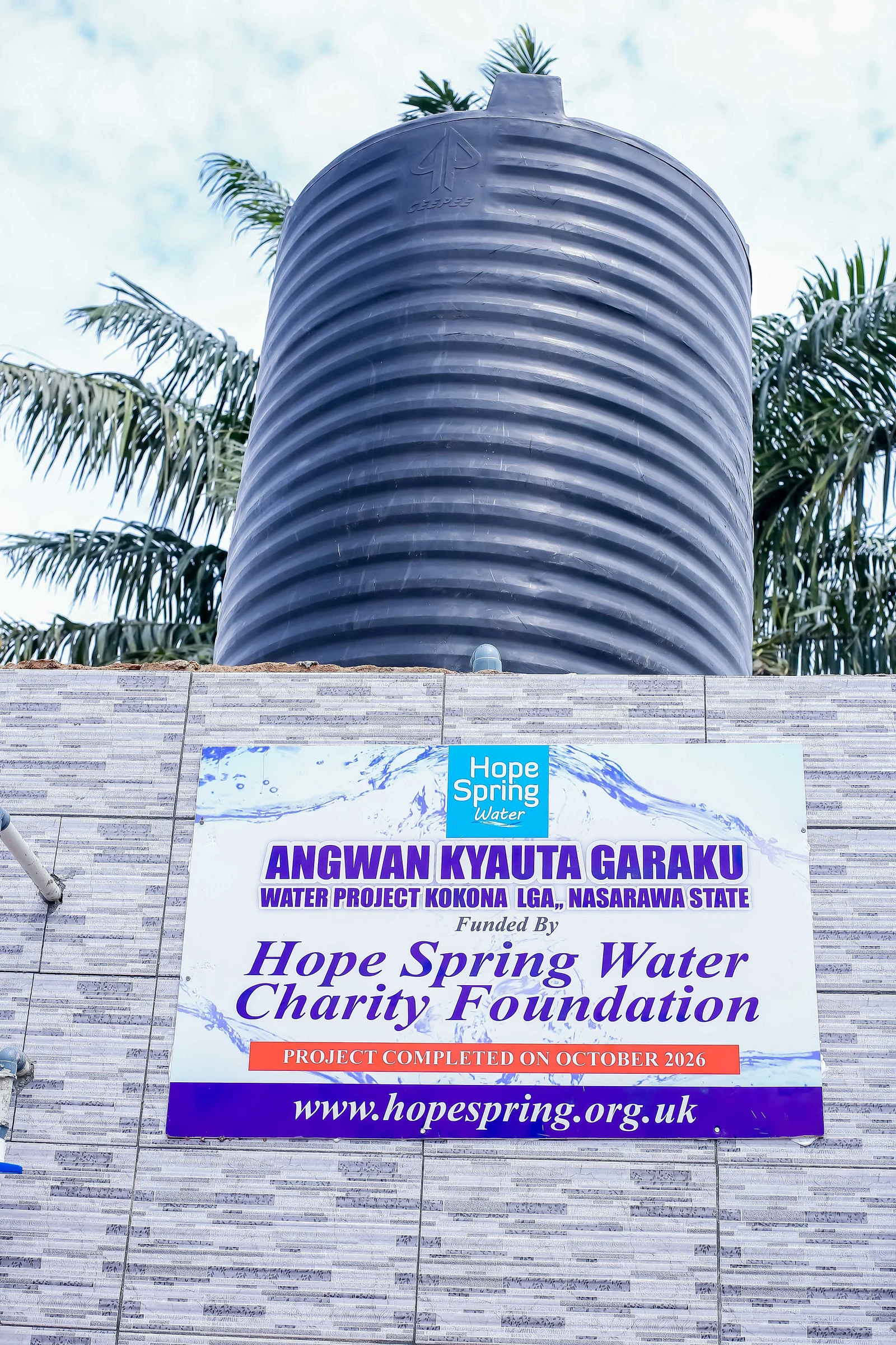 Hope Spring Reduces Water-Collection Burden for Angwan Kyauta Community