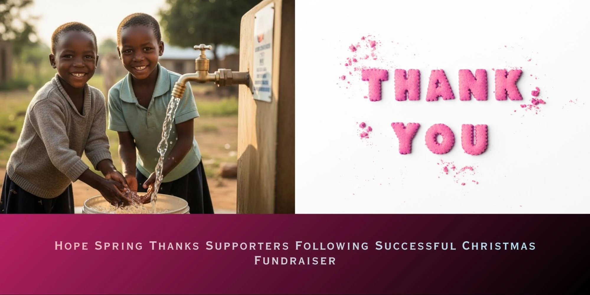 Hope Spring Thanks Supporters Following Successful Christmas Fundraiser