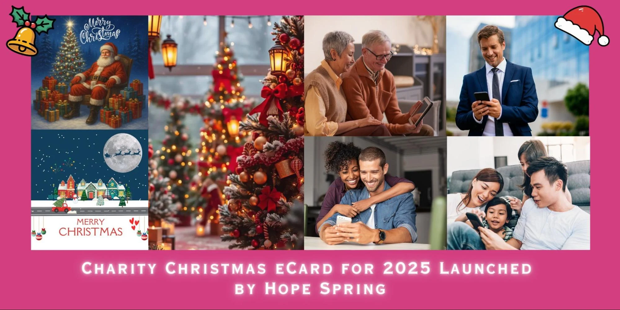 Charity Christmas eCard for 2025 Launched by Hope Spring