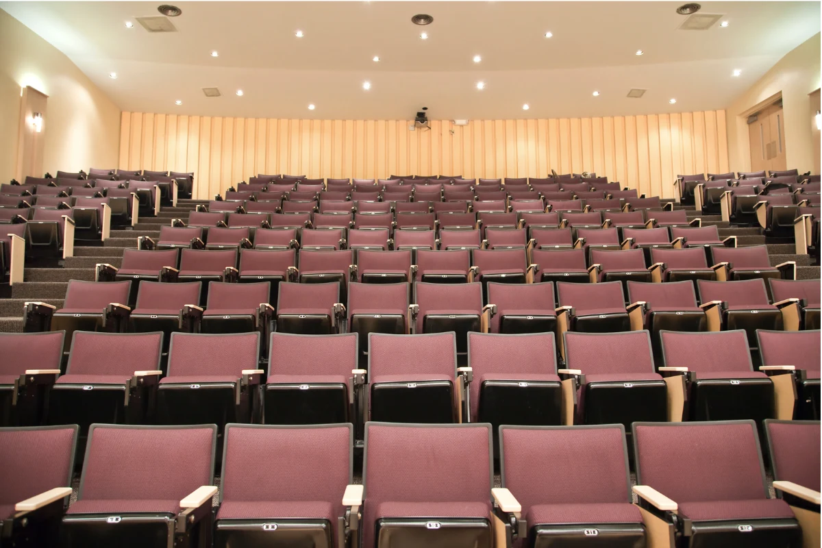 Empty lecture theatre is where the sector