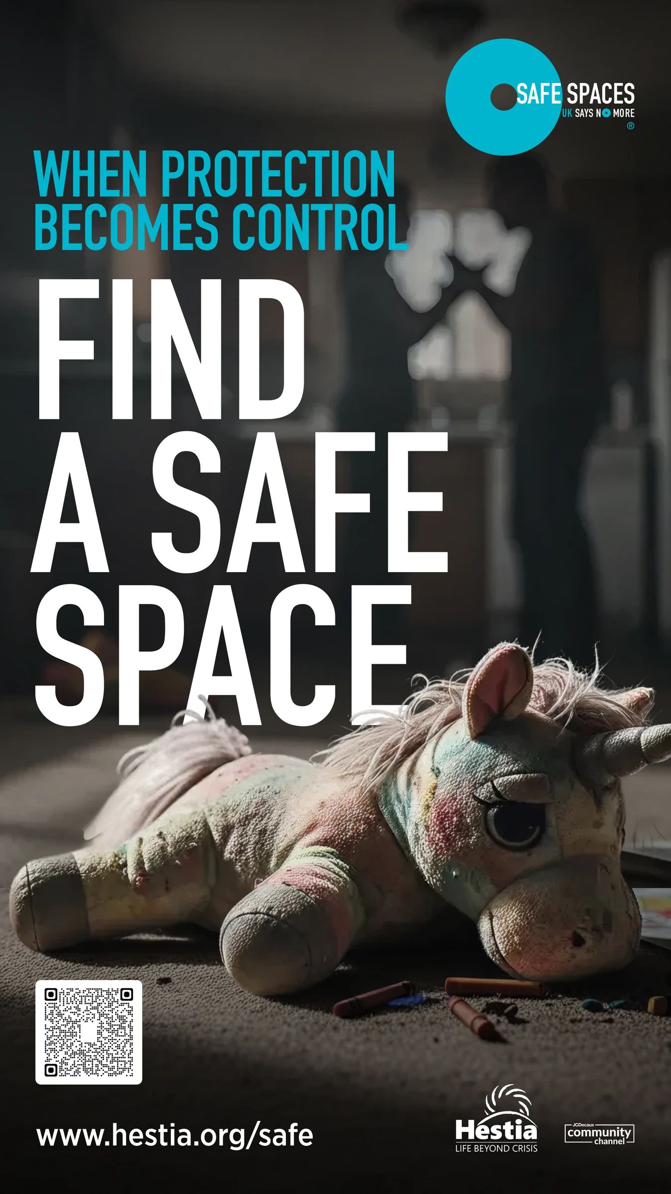New national campaign encourages victim-survivors of domestic abuse to make use of ‘Safe Spaces’ this winter