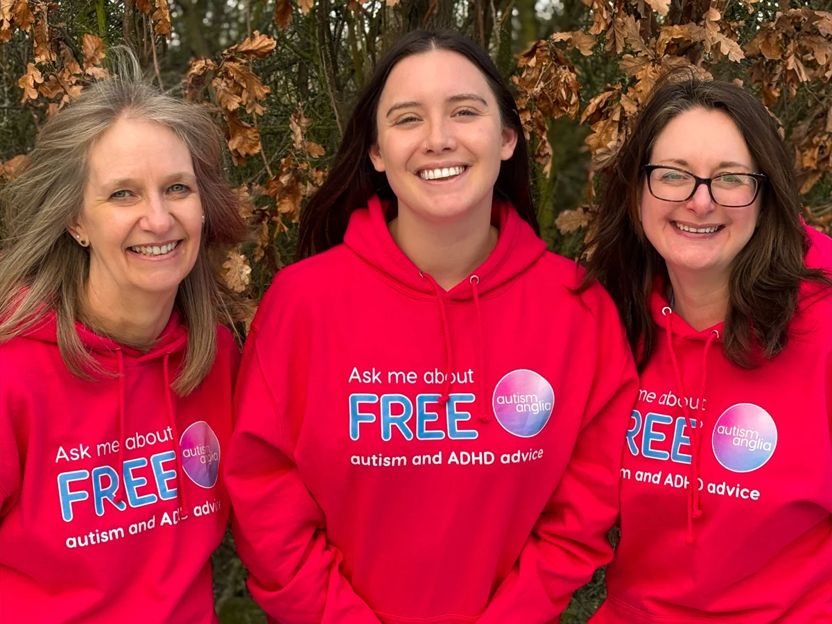 printed charity hoodies for autism anglia