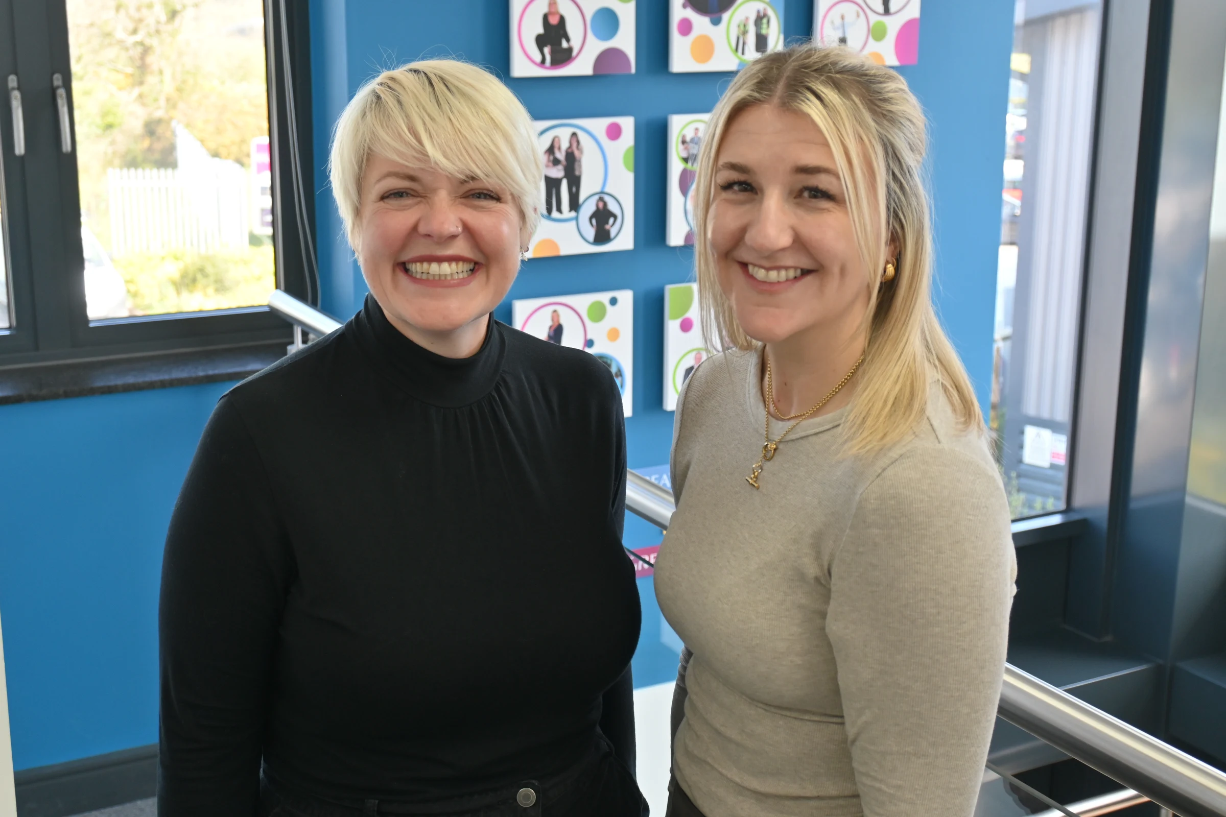 Natasha Eden (left) and Zoe Field, who have both taken up Director roles at Coastline Housing