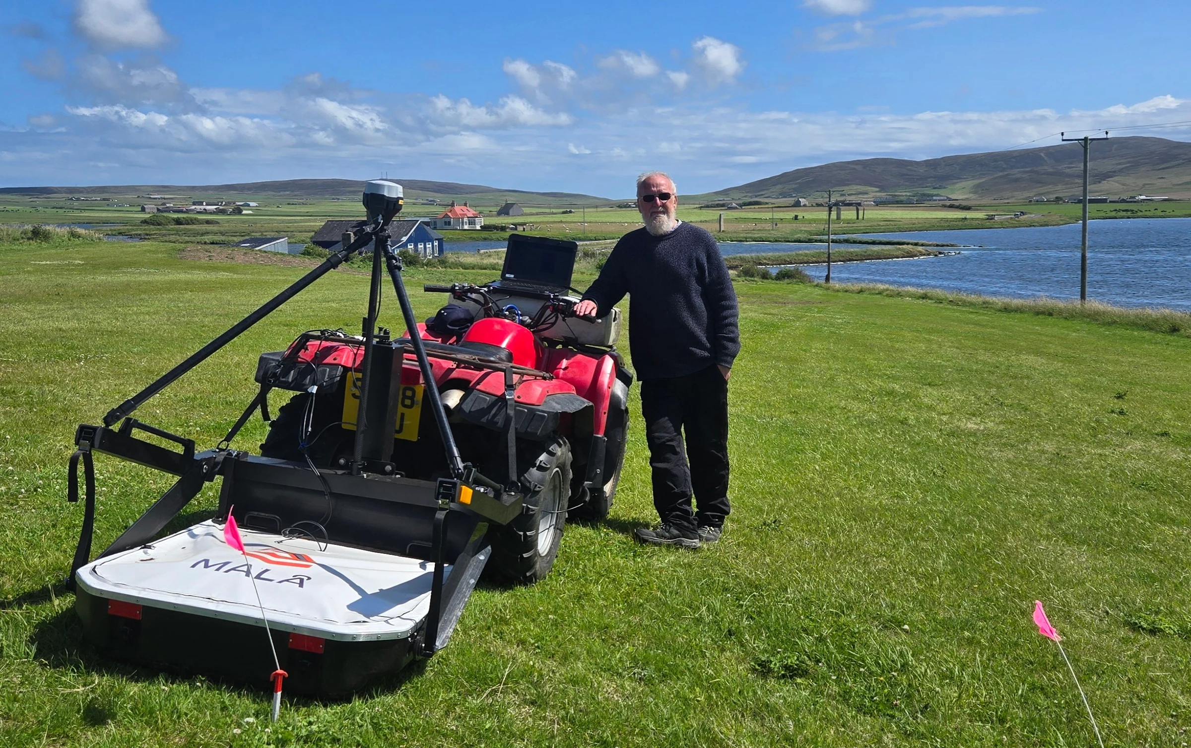 The Geophysics at the Ness of Brodgar