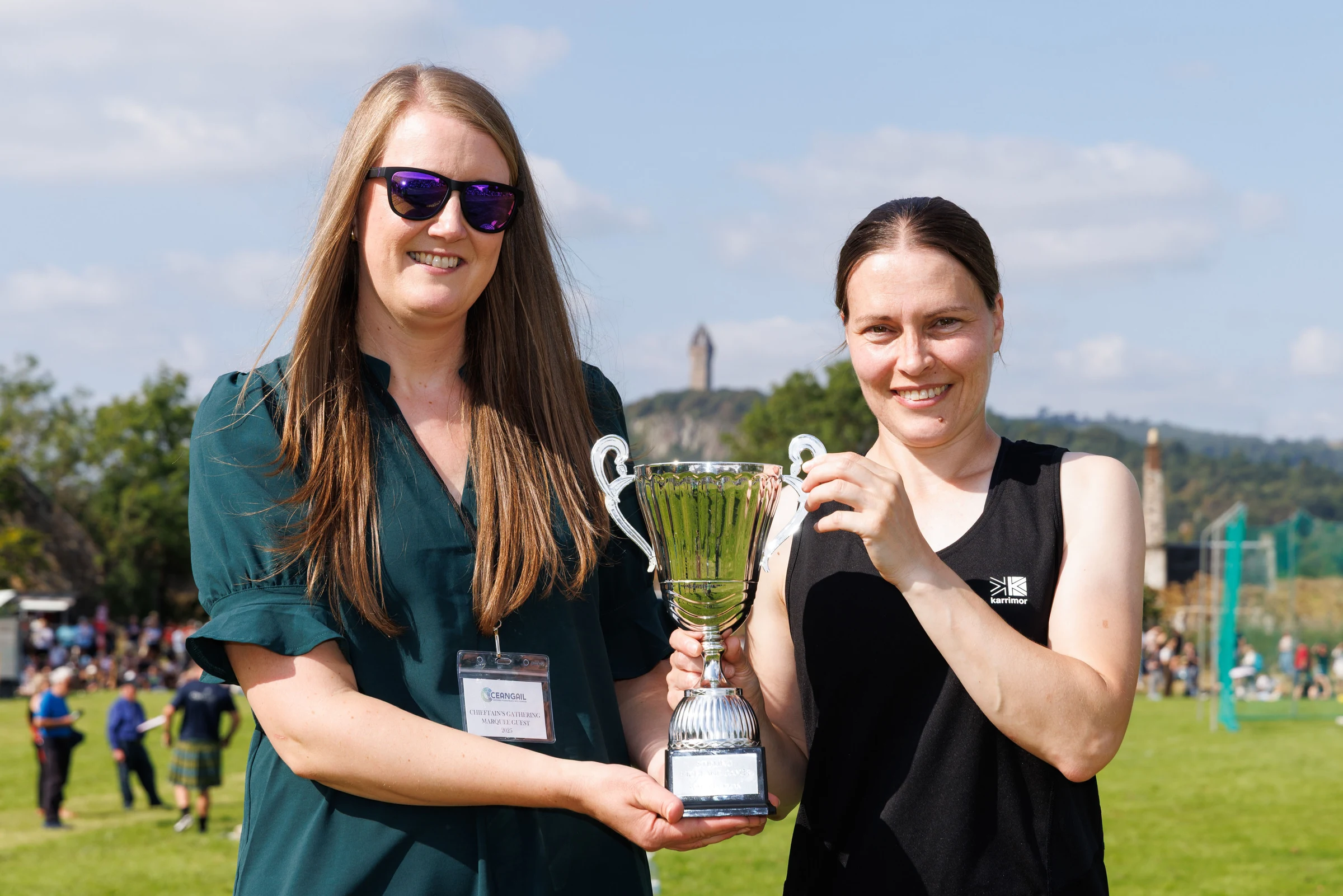 Stirling Highland Games 2025 track and field presentation Kings Park Hospital Mark Ferguson Photography