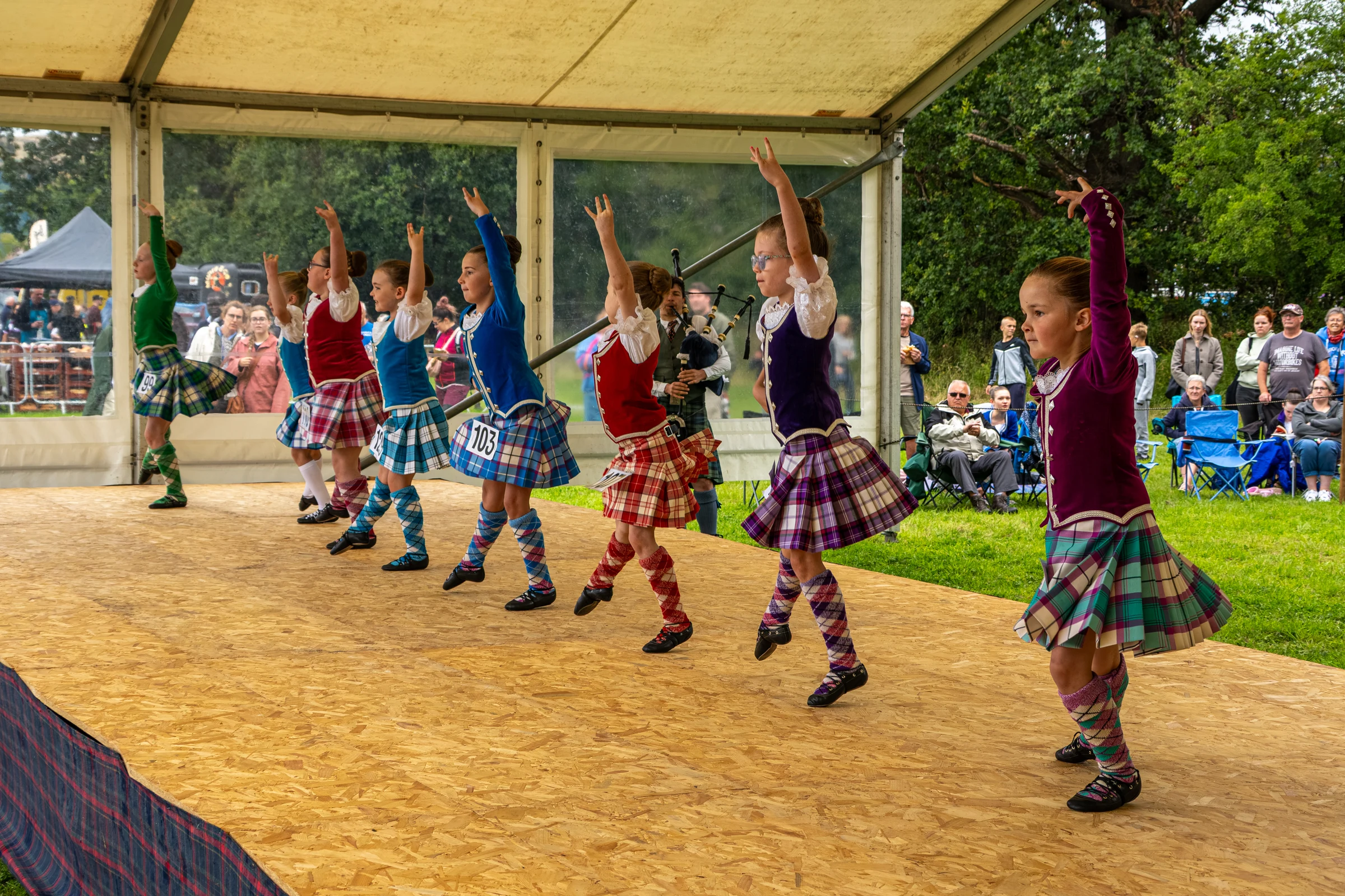 Stirling Highland Games 2026 highland dancing - Byron Tilly Photography