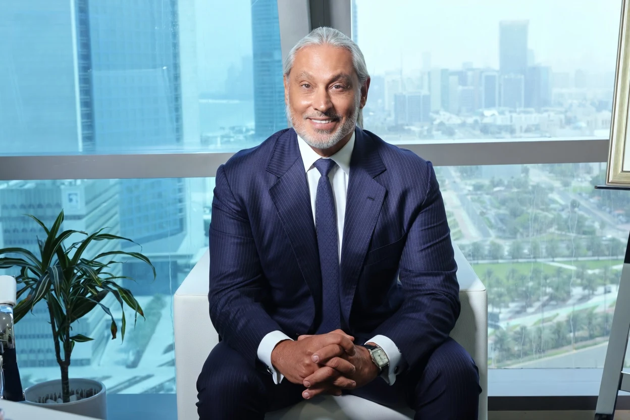 Shaher Awartani Abu Dhabi - Equalis Capital Professional Seated Executive Portrait