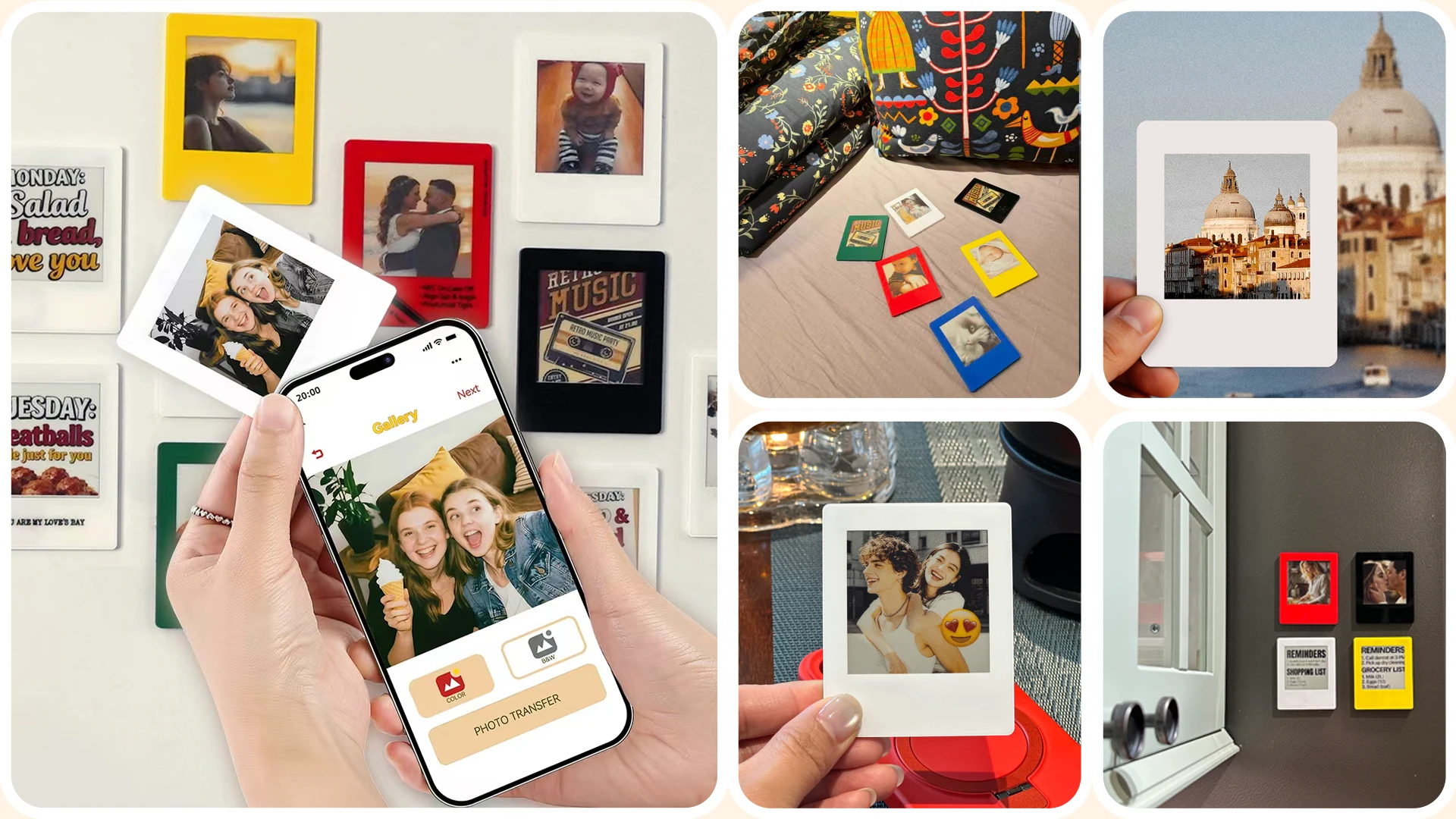 Home Gallery with VidaBay E Ink Instant Film