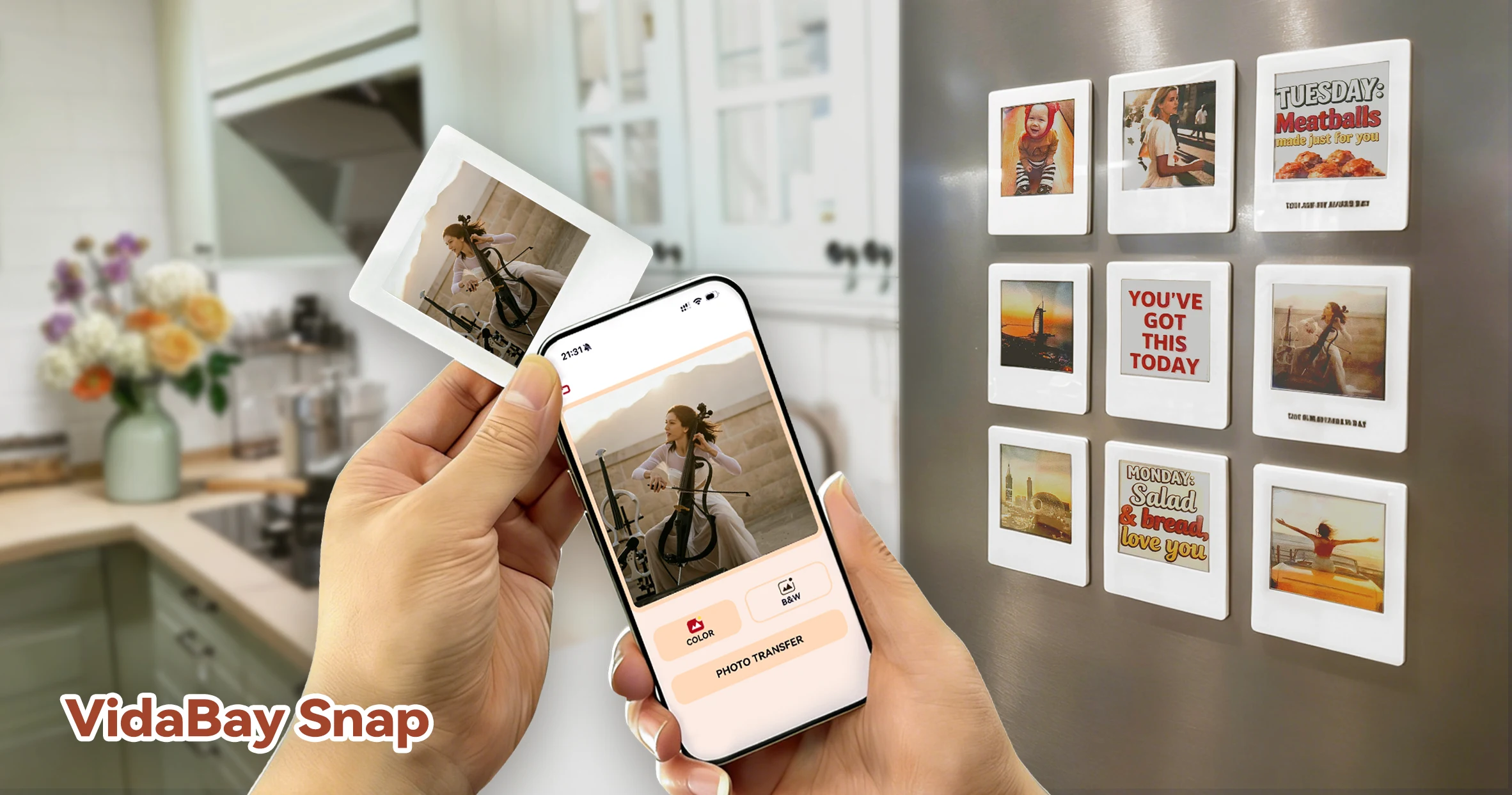 Bringing Life’s Moments Out of Your Phone: VidaBay Redefines the Everyday Flow of Imagery With a Charge-Free E-Ink Sheet