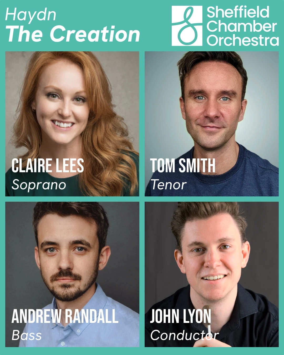 Claire Lees, Tom Smith, Andrew Randall, John Lyon