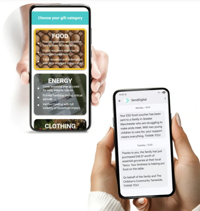 Choose and track your gift