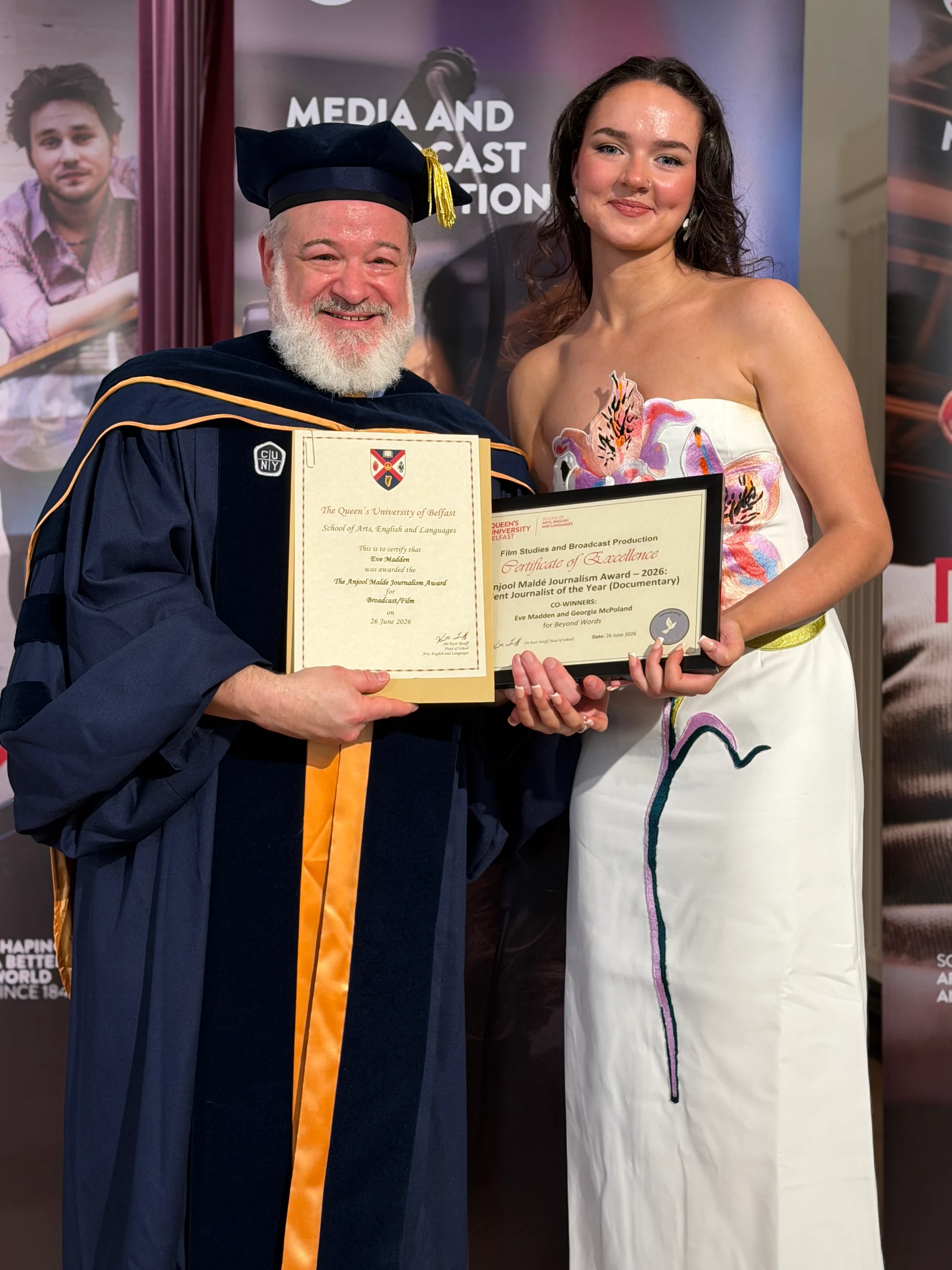 Journalism Award Winner Eva