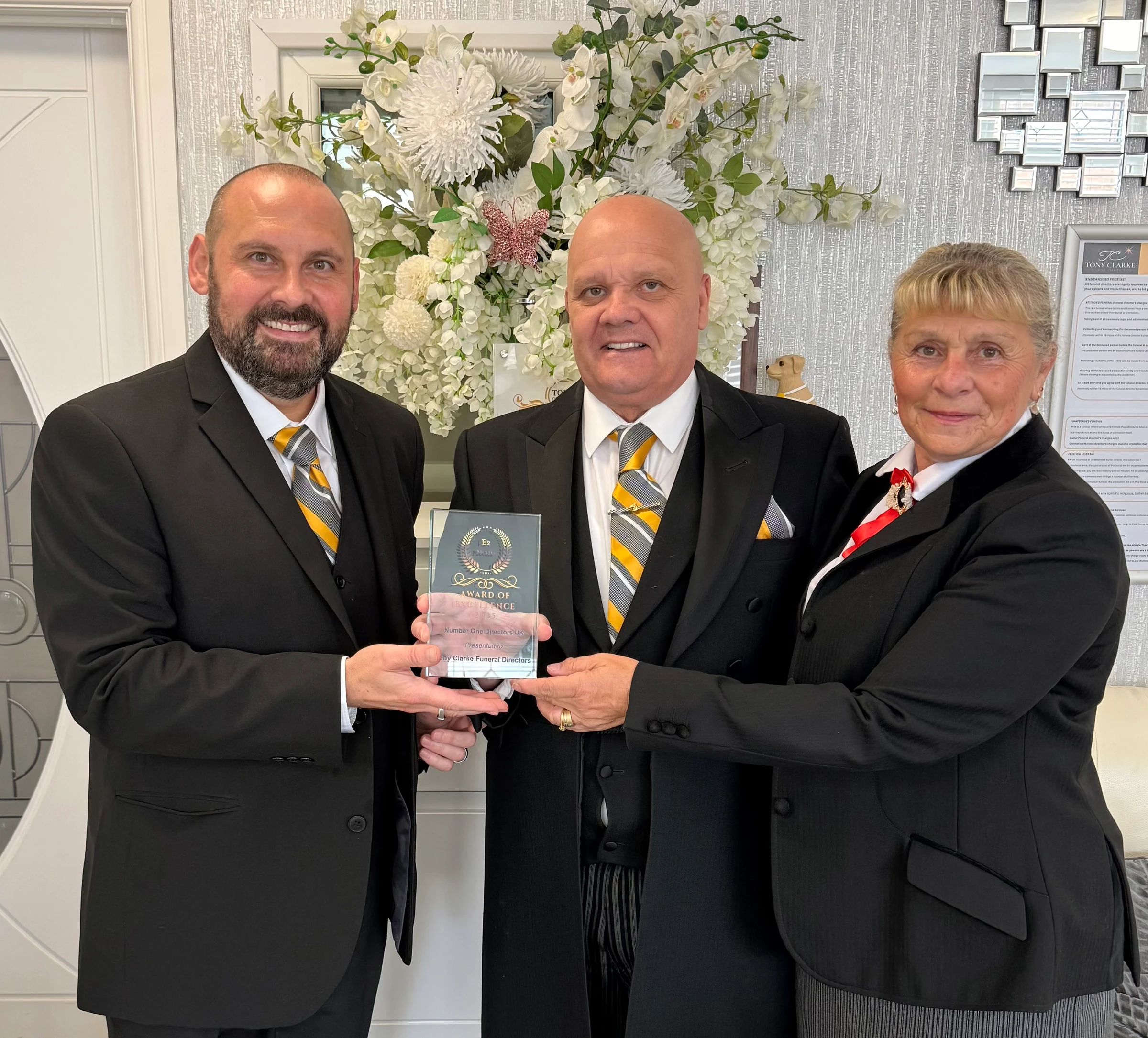 Tony Clarke Funeral Directors, an independent family-run funeral business supporting families across Sunderland.
