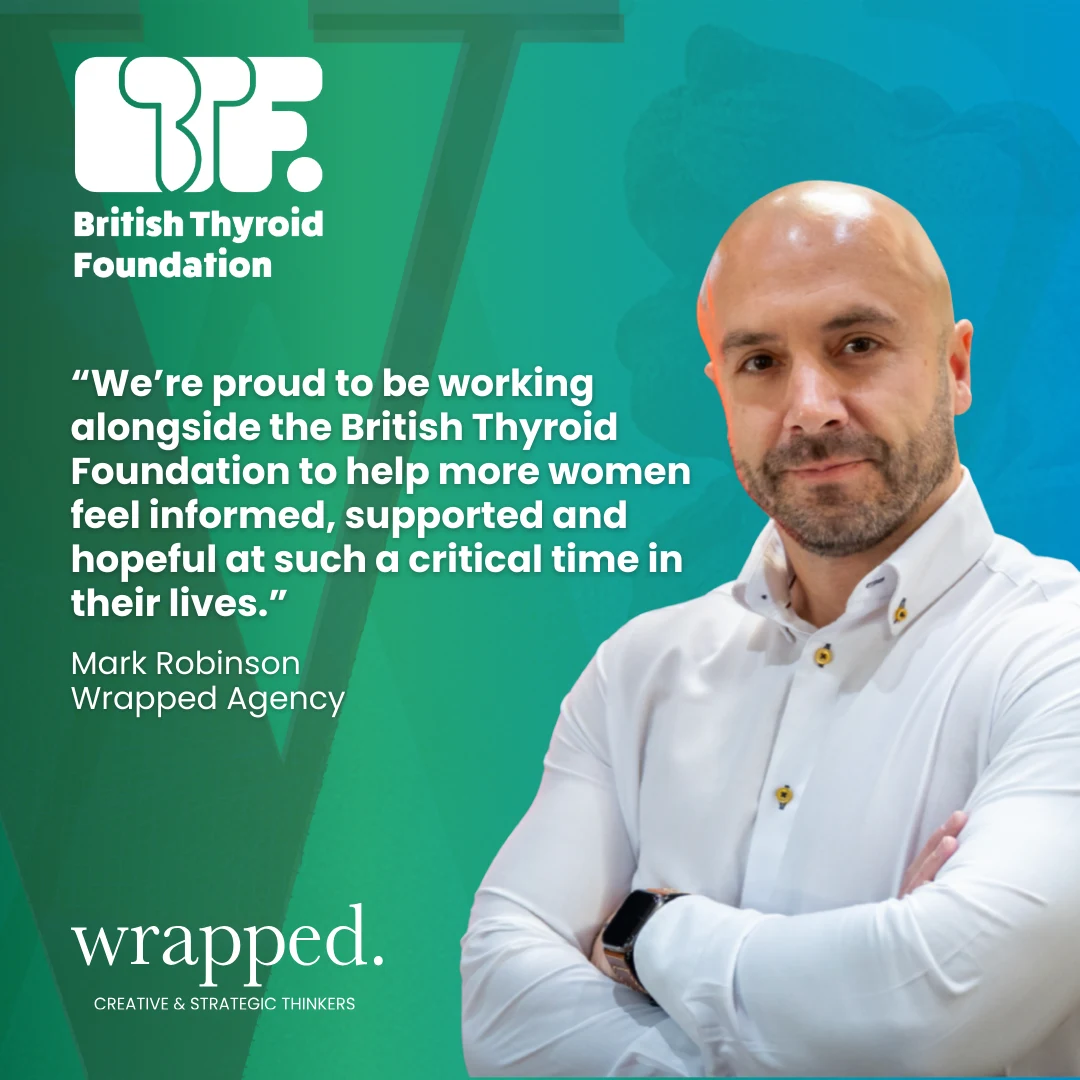 Wrapped appointed by British Thyroid Foundation to improve pregnancy outcomes for women with thyroid conditions