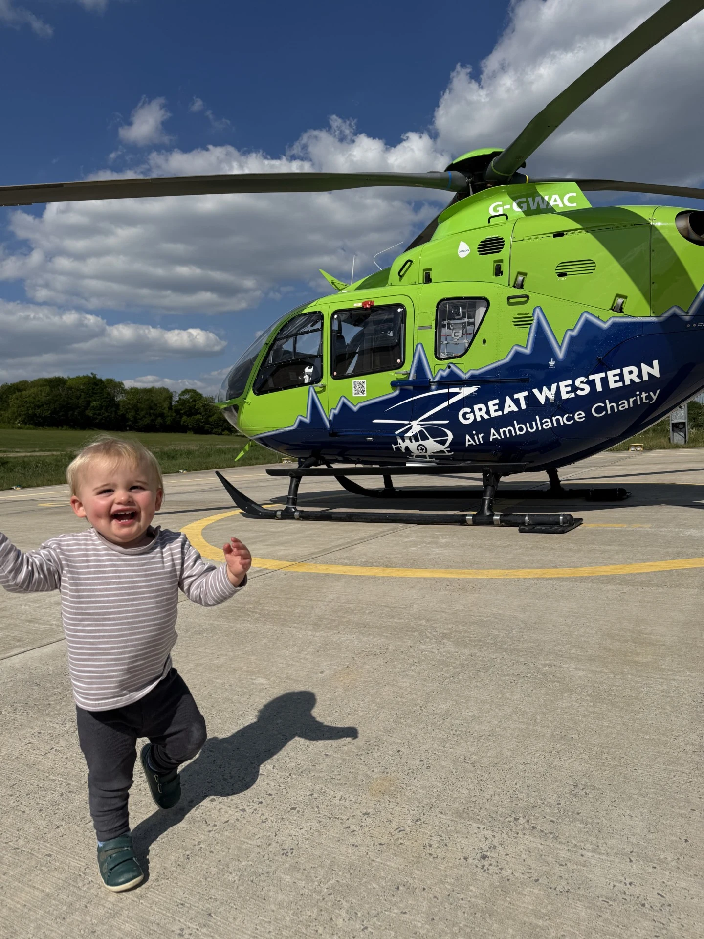 This winter Great Western Air Ambulance Charity will be called to help a child every day on average