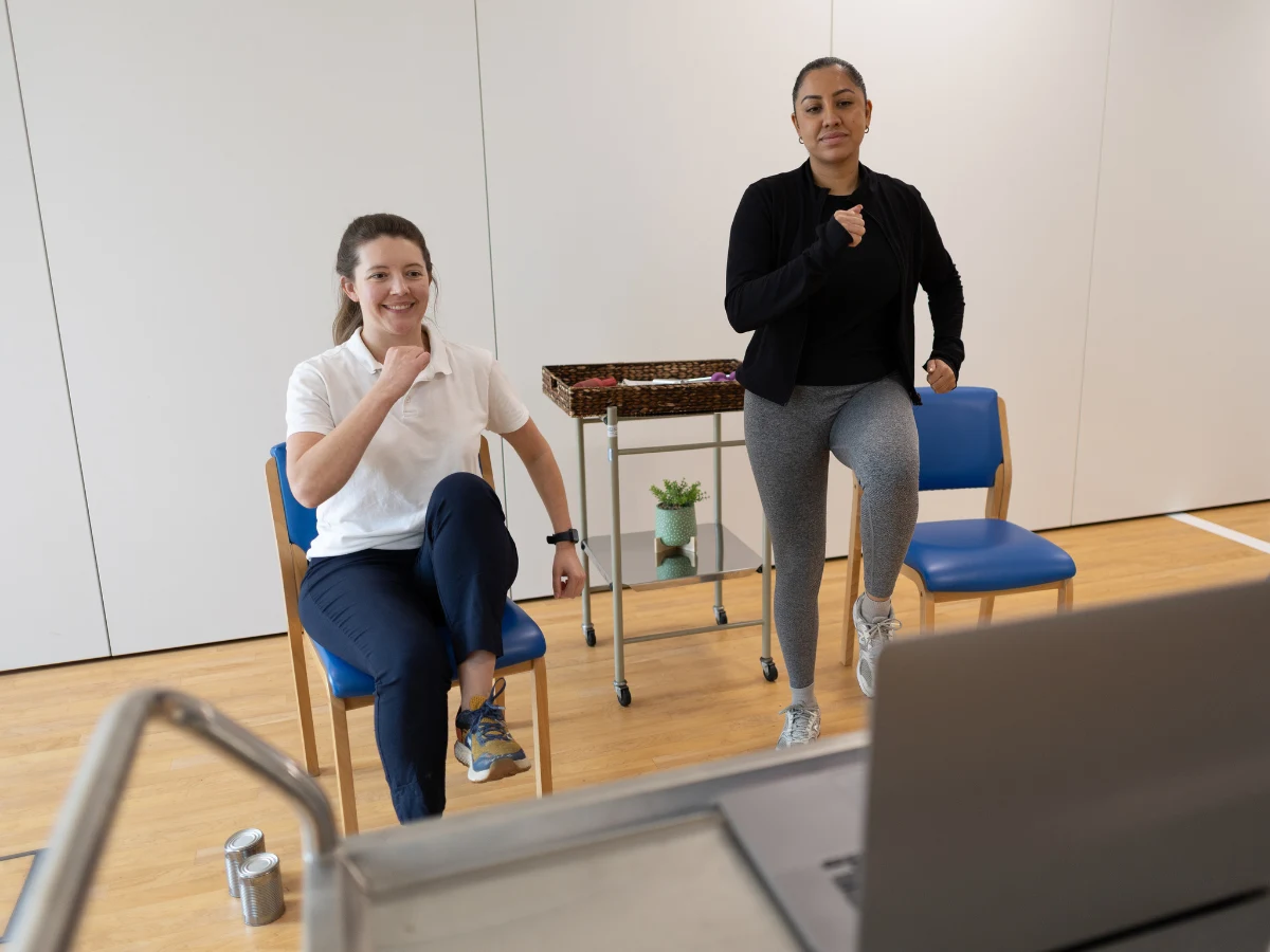 A Kidney Beam online exercise class